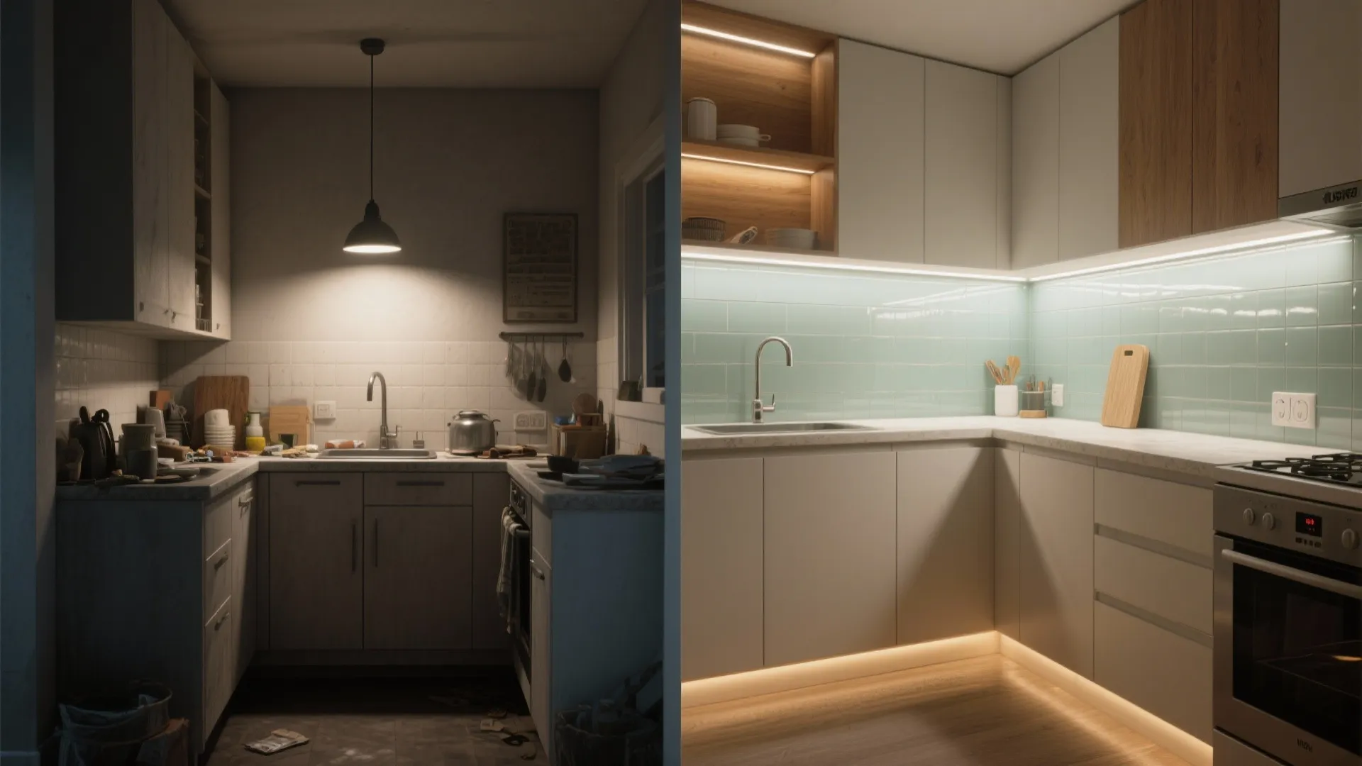 Layered Lighting for Small-Space Brilliance