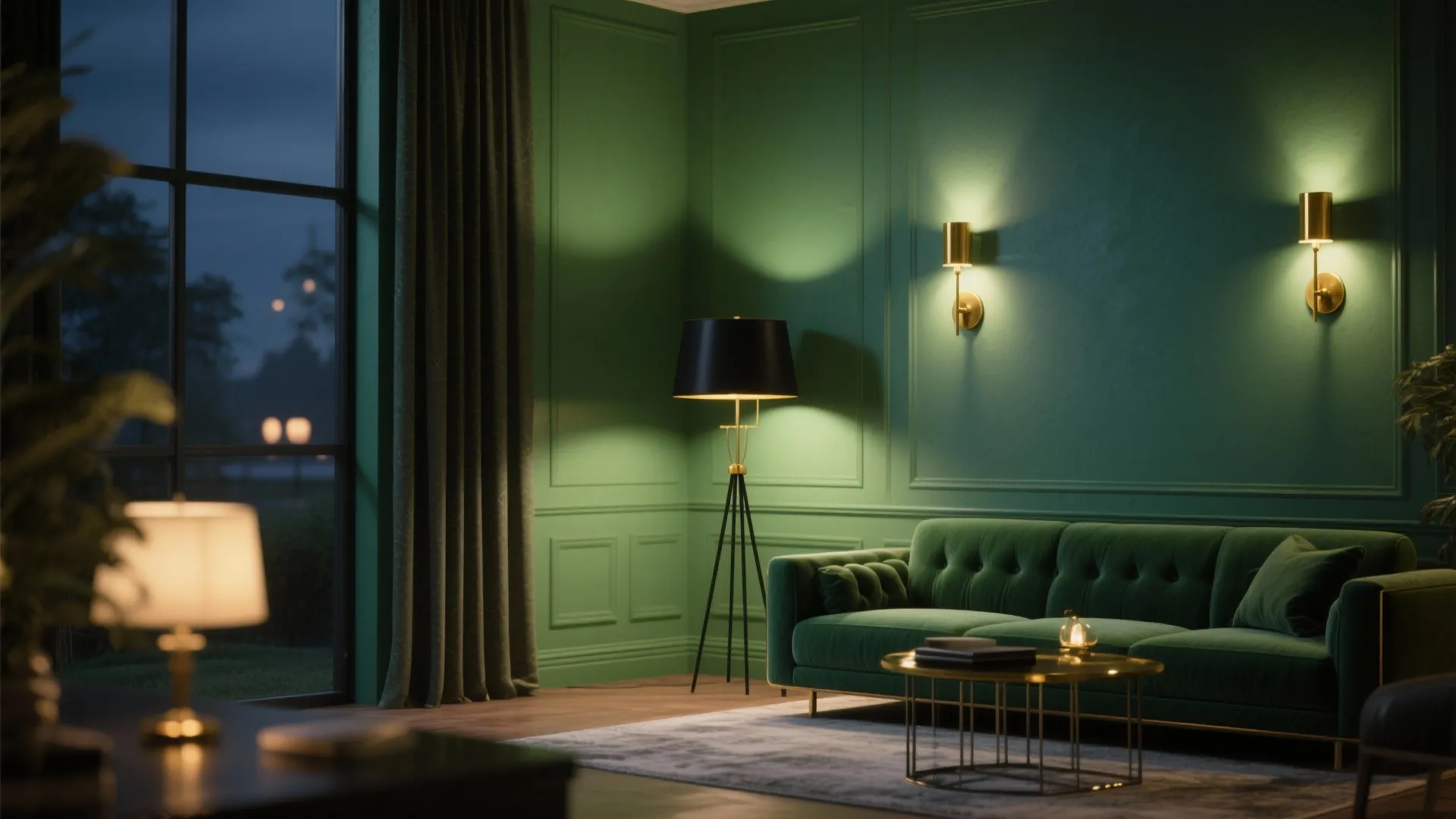 Light and Metal Pairings: Brass Warmth, Black Contrast