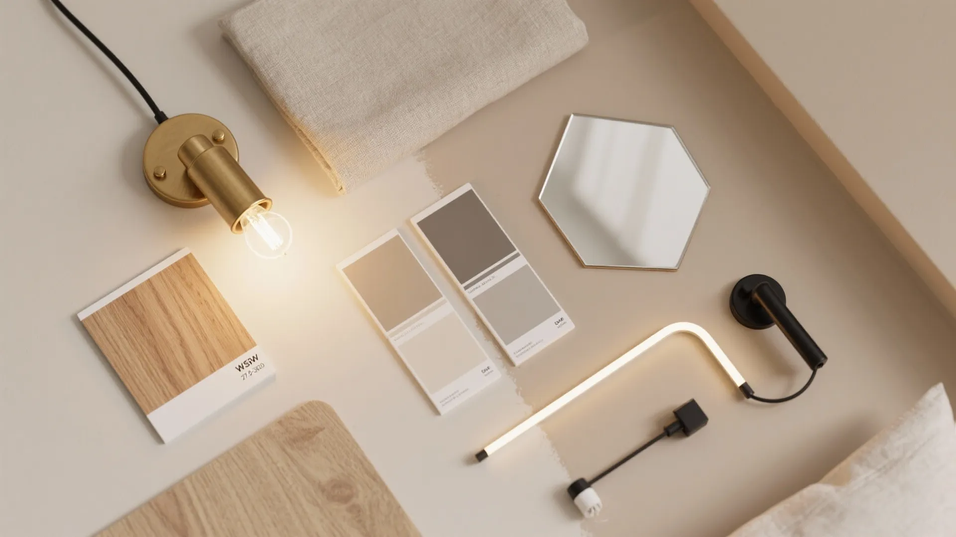 Lighting, Color, and Mirrors That Stretch Space