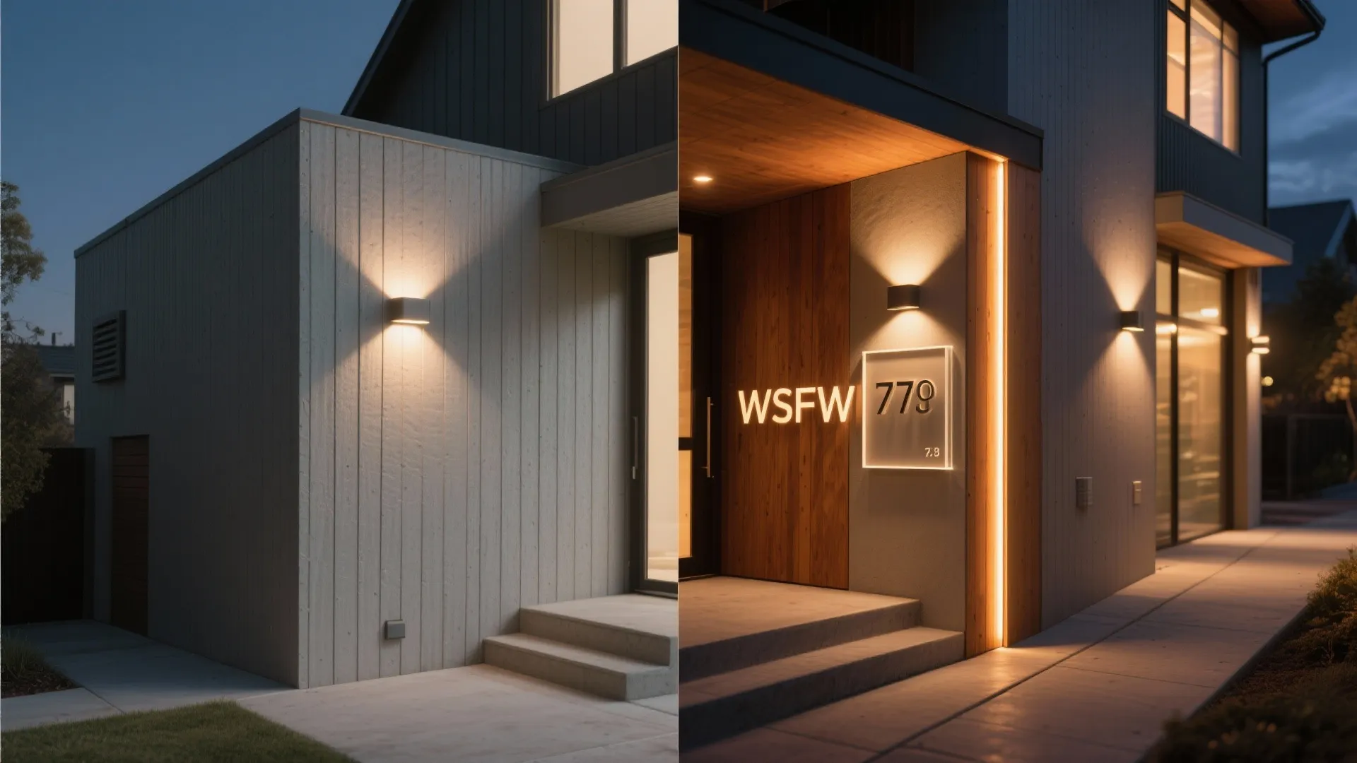 Lighting and signage as a facade language