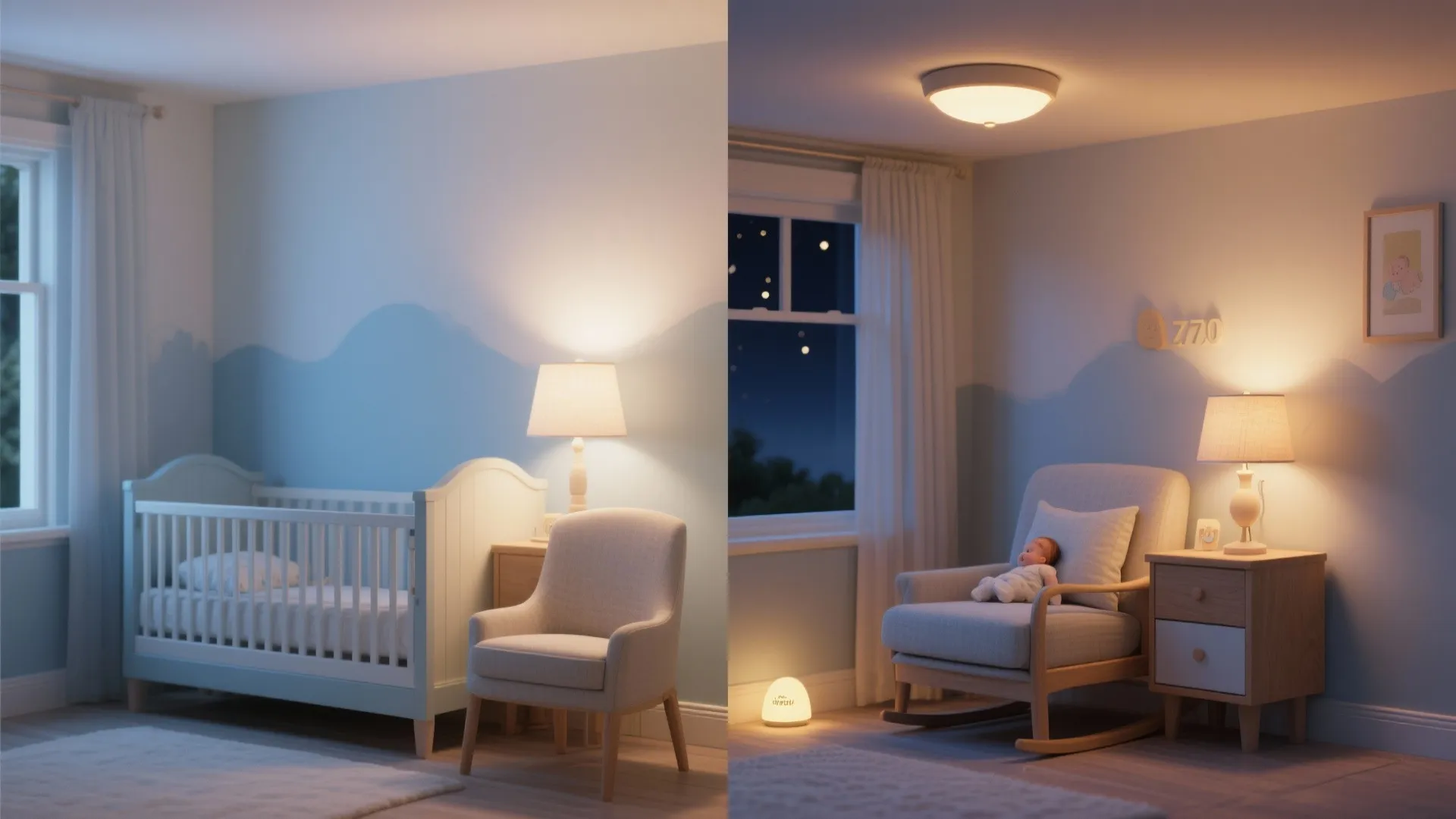Lighting Layers for Calm and Sleep