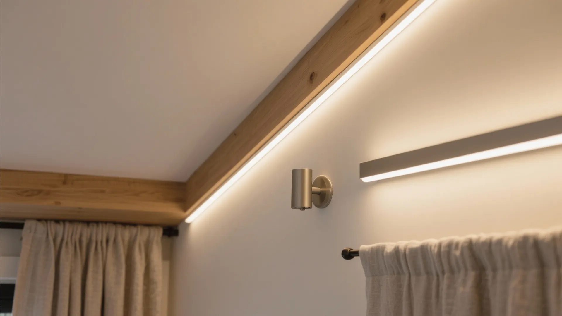 Low-Profile Lighting and Calm Materials for Height