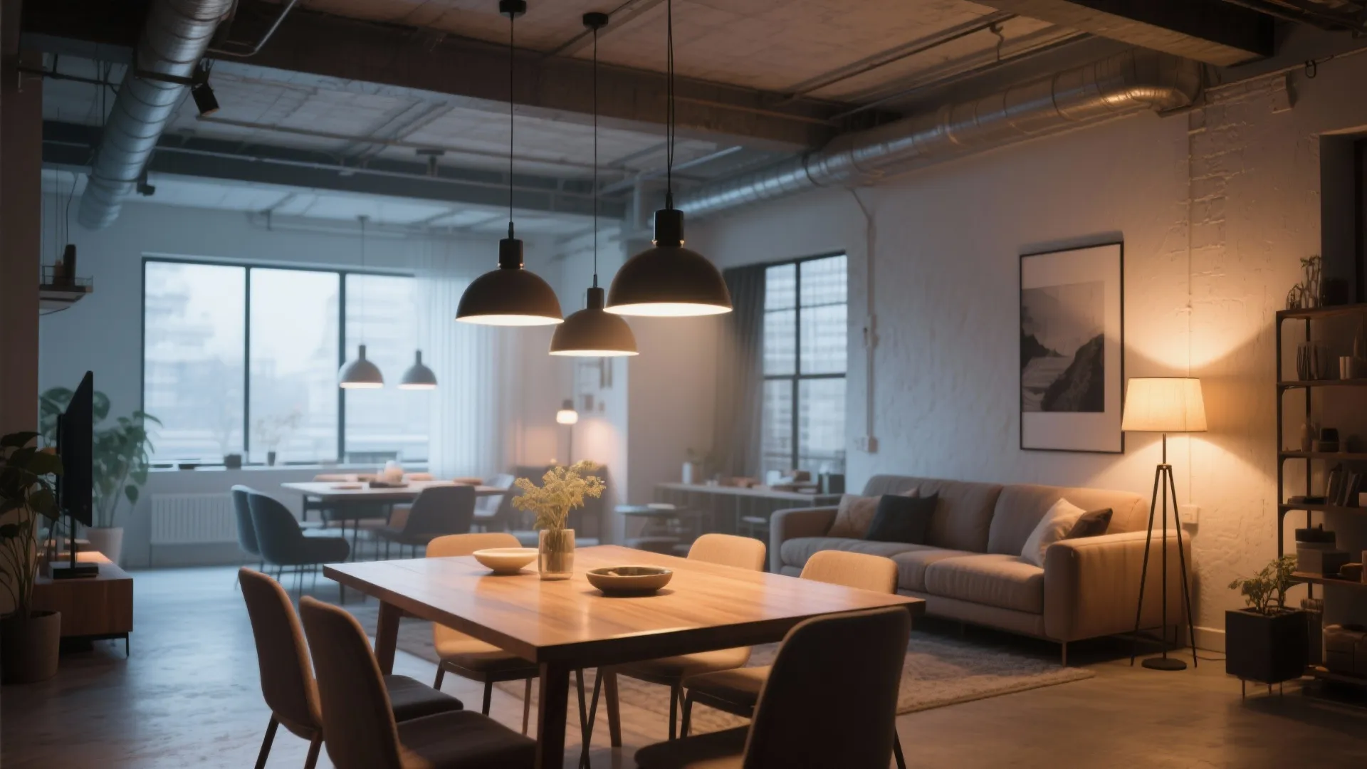 2. Use Lighting as a Divider