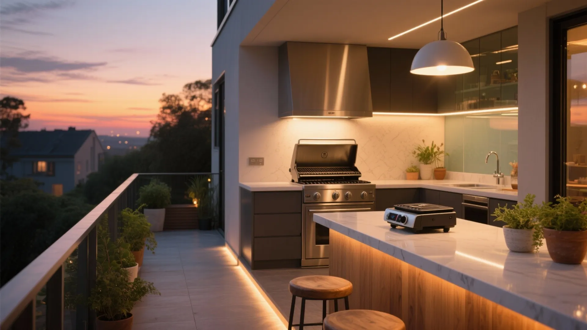 Layered Lighting and Subtle Ambience Controls