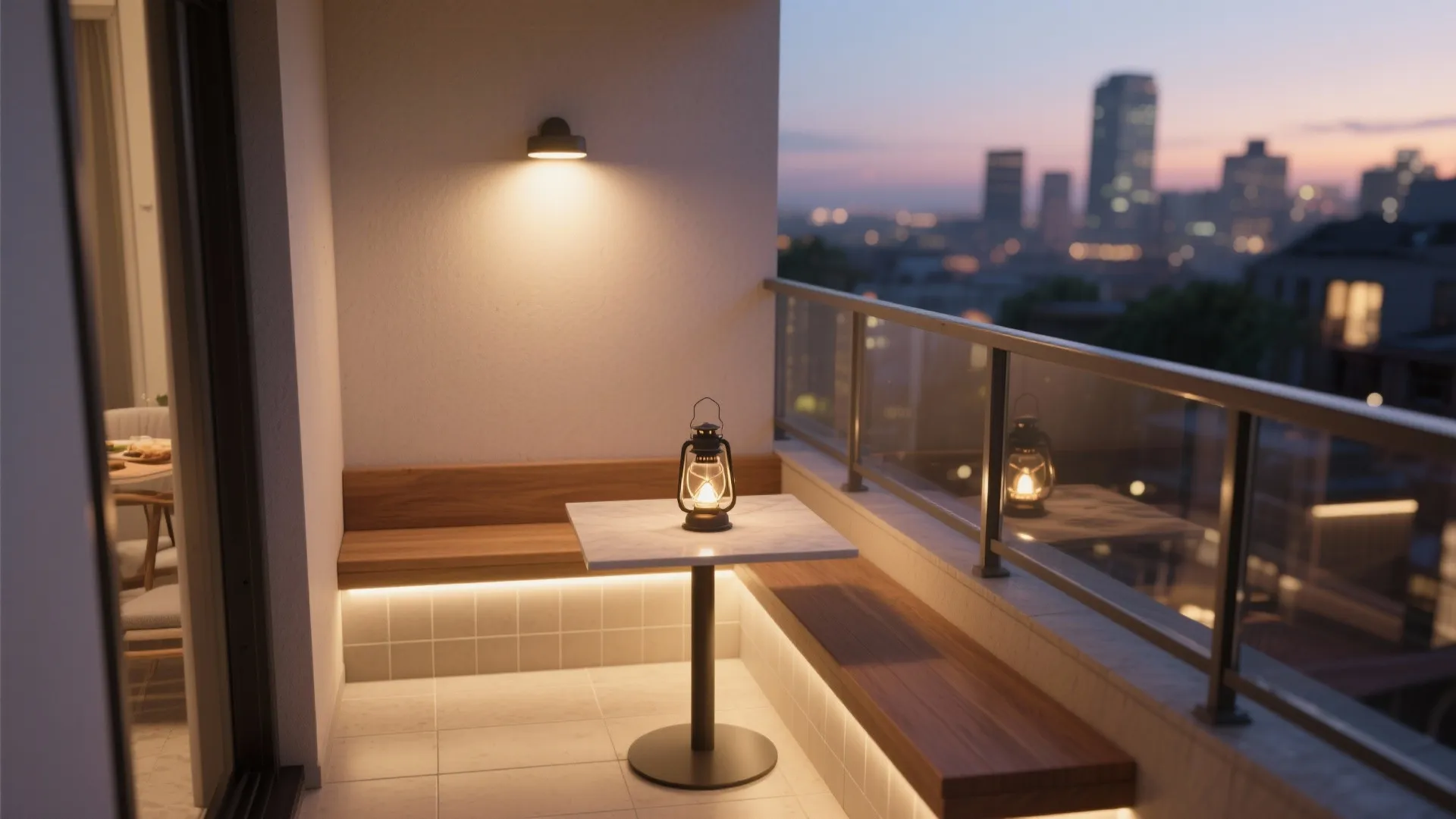 Lighting Layers + Micro Dining Nook