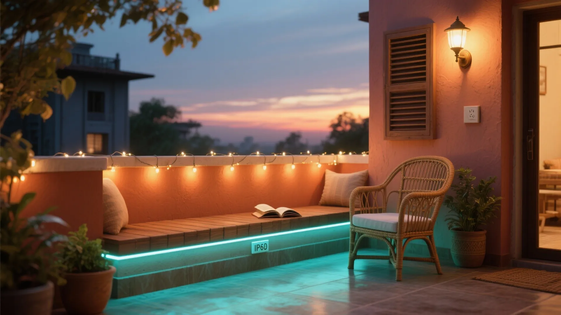 Lighting layers, power, and evening comfort