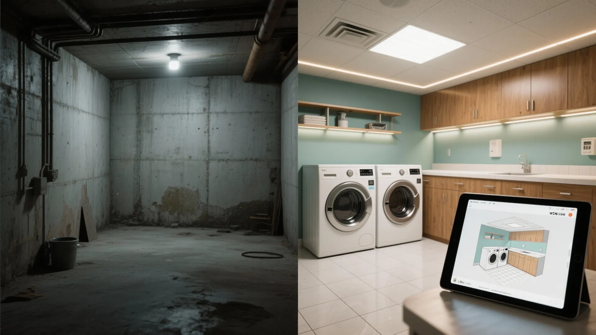 5. Light it up and finish smart: durable surfaces and 3D mockup