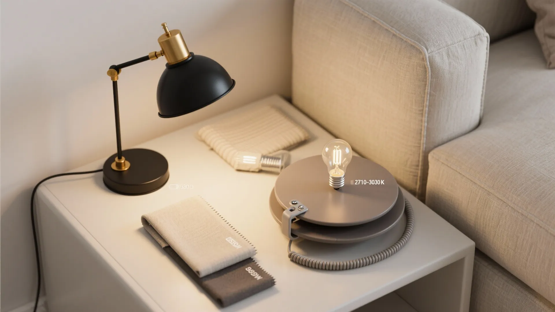 Flexible lighting and convertible pieces