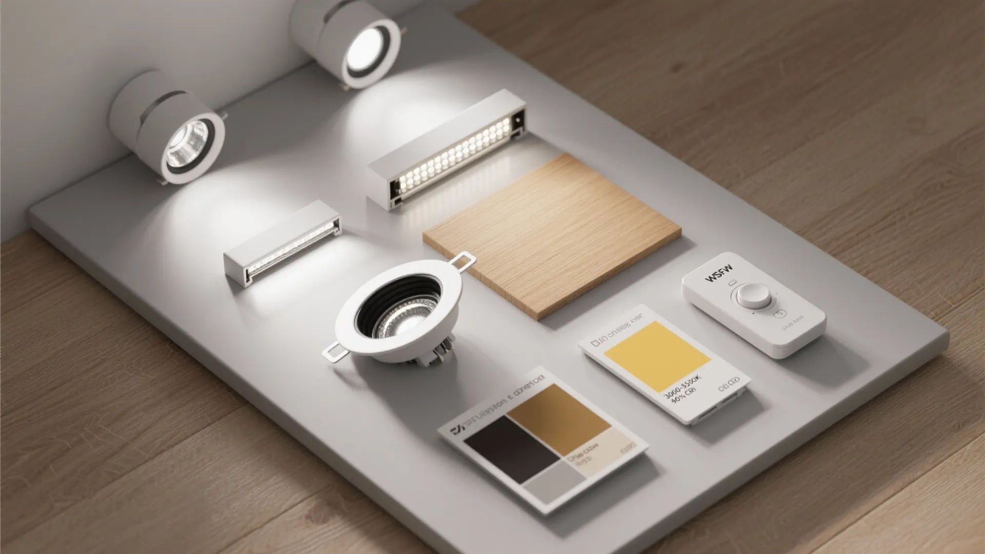 Human-centric lighting: layered LED, vertical illumination, and glare control