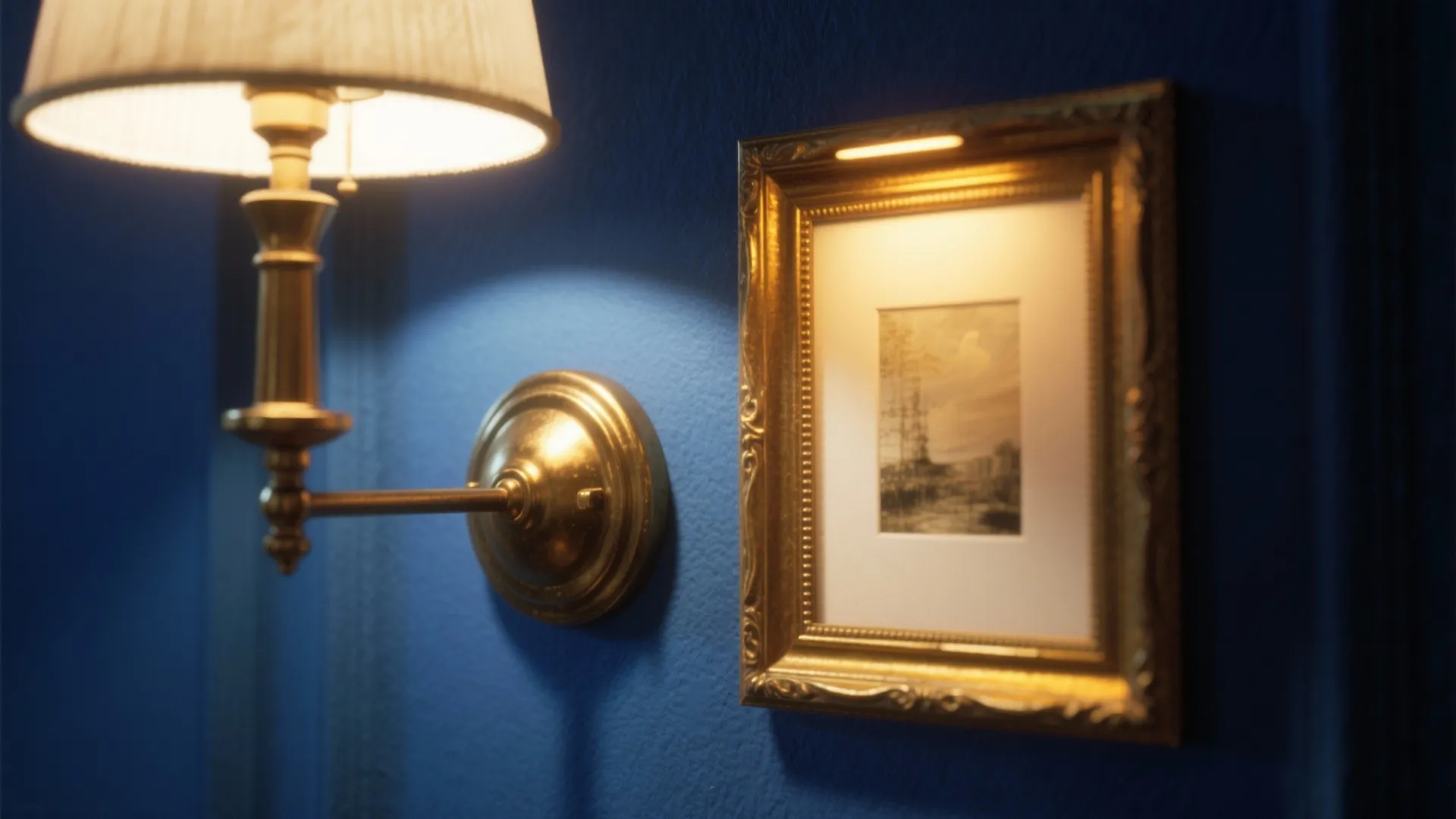 5. Play with lighting to make gold glow