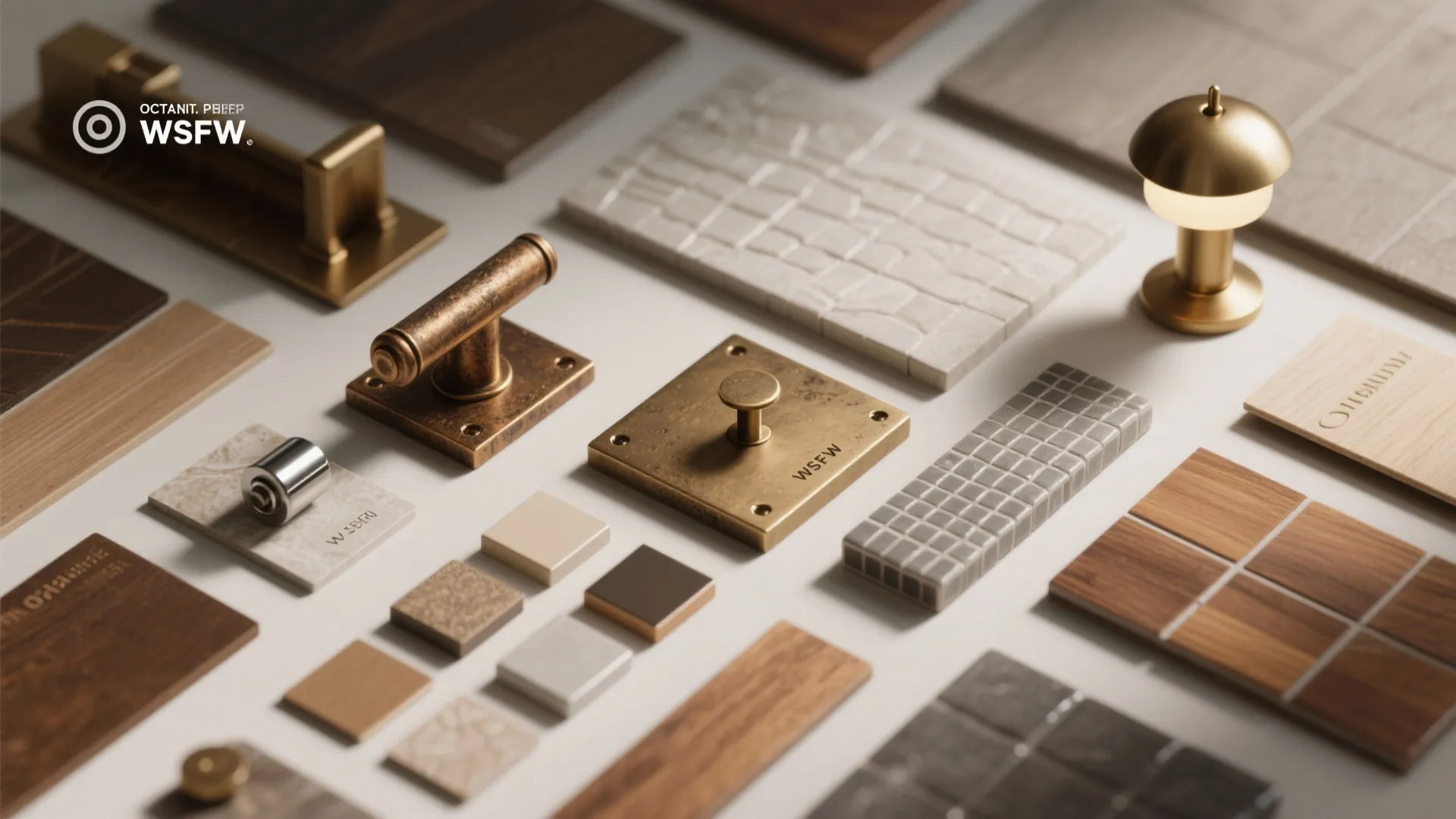 5. Metallics, lighting and grout as finishing moves