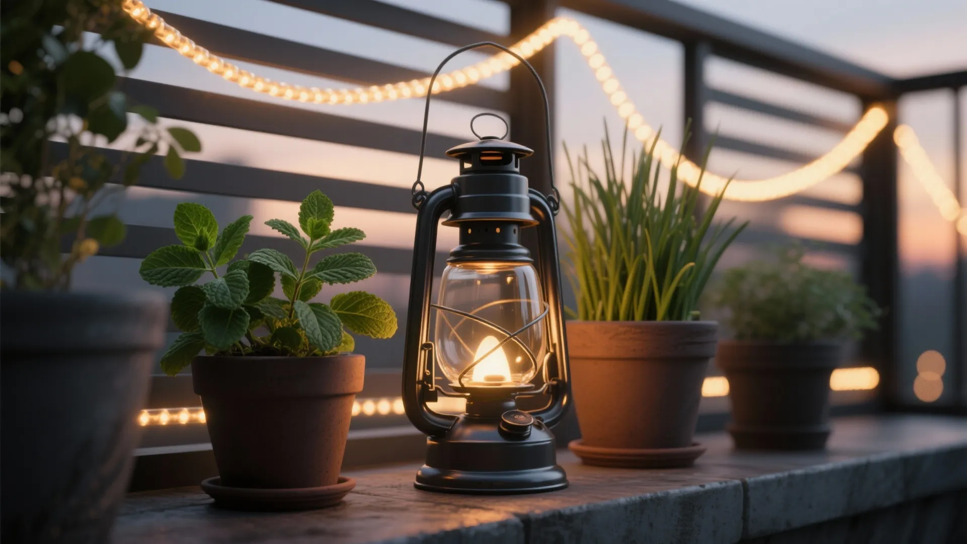 Layered Lighting and an Edible Micro-Garden