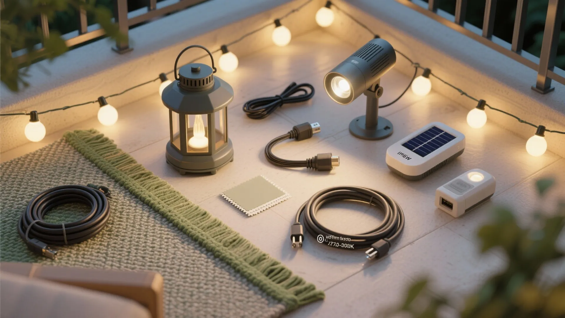 Layered lighting and evening comfort