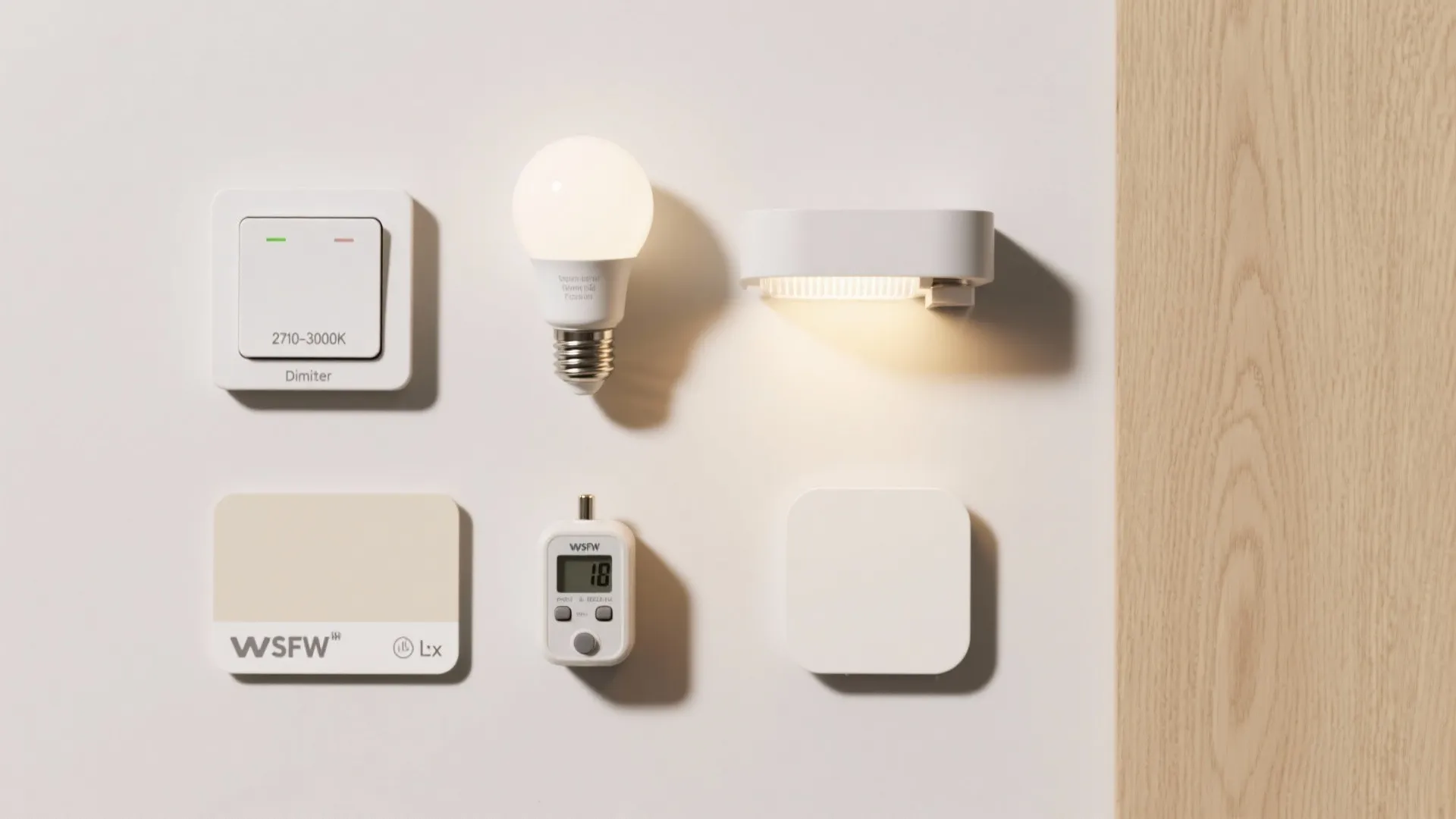 Layered ambient + accent lighting