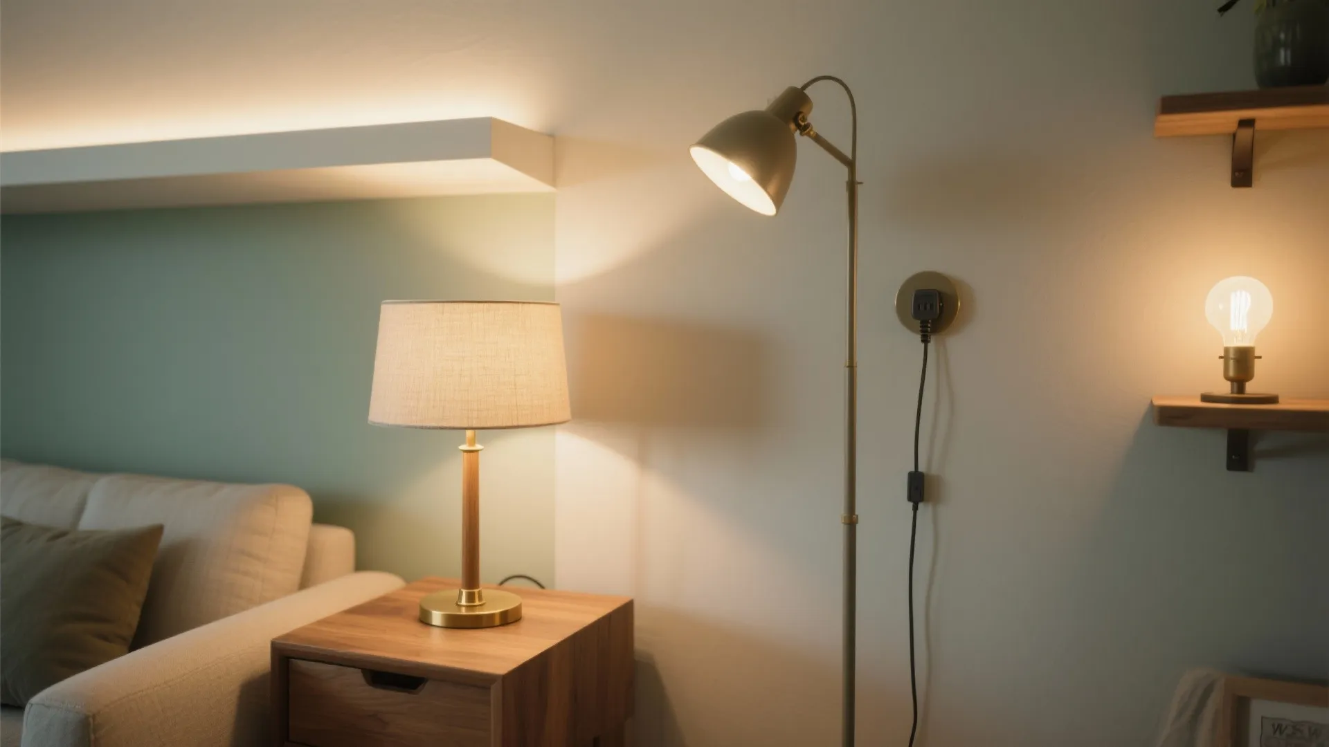 Idea 1: Layered lighting that adapts to moods