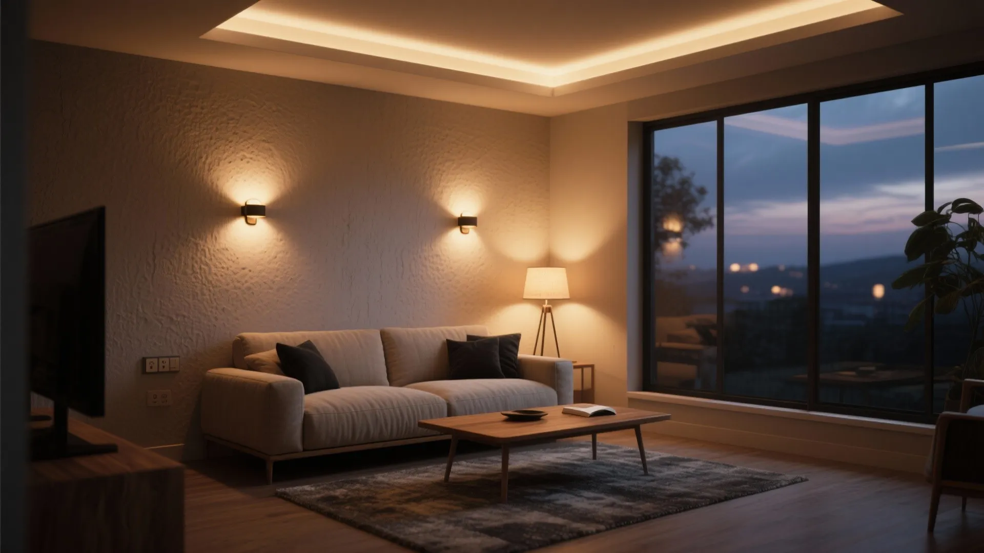 Layered Lighting That Flatters Small Halls