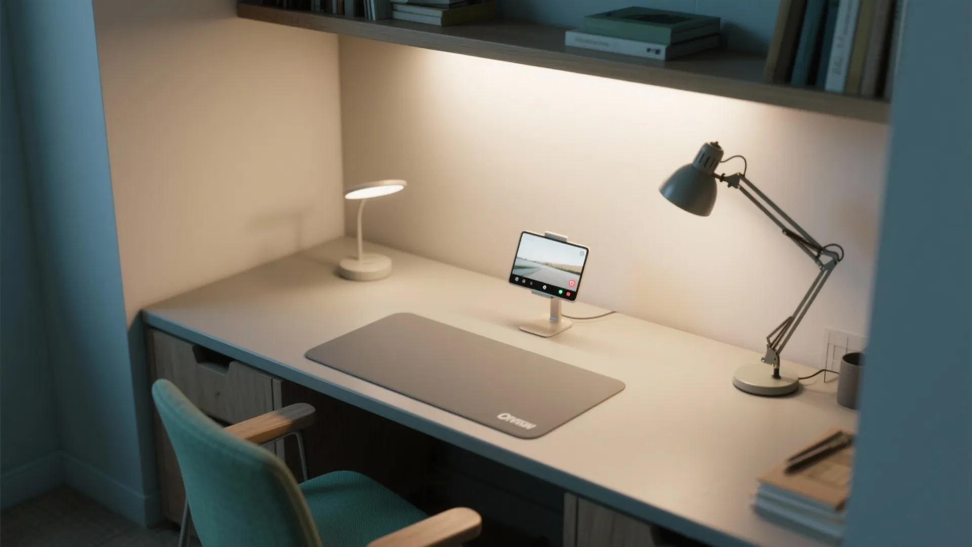 Layered lighting that flatters your face and your focus