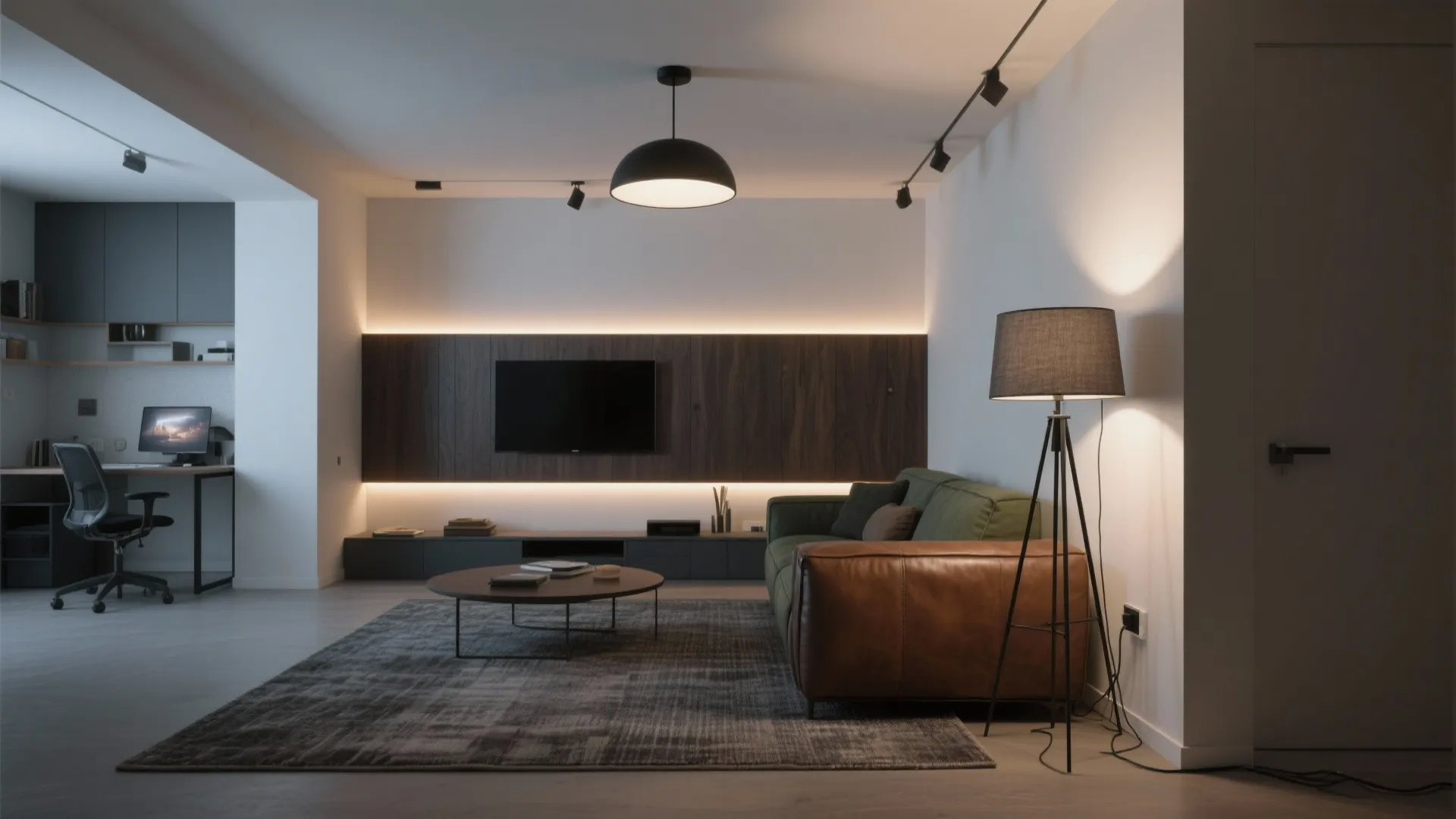 2) Layered Lighting with Dimmers for Instant Ambience