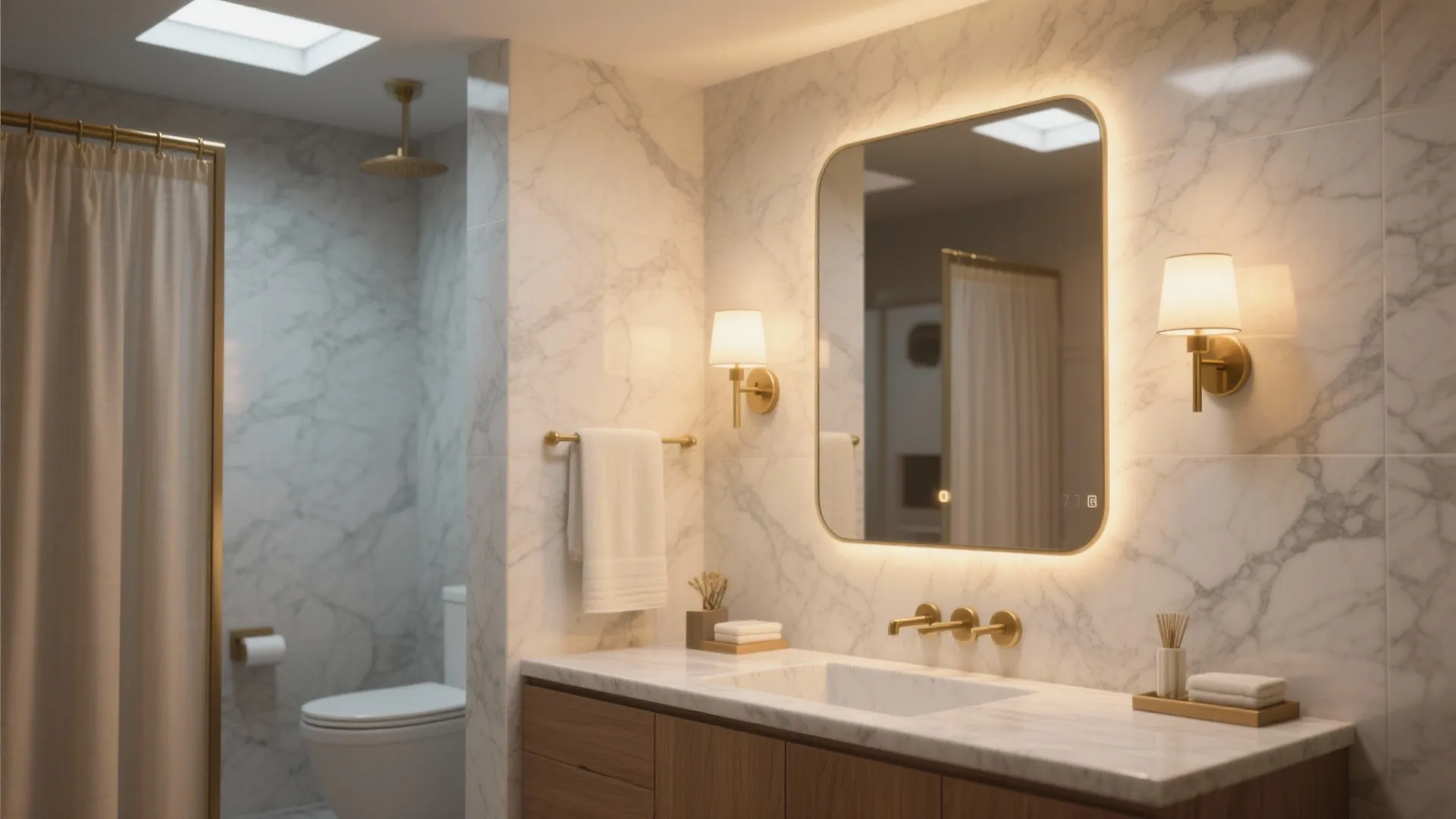 Layered Lighting That Flatters Marble (Not Fights It)