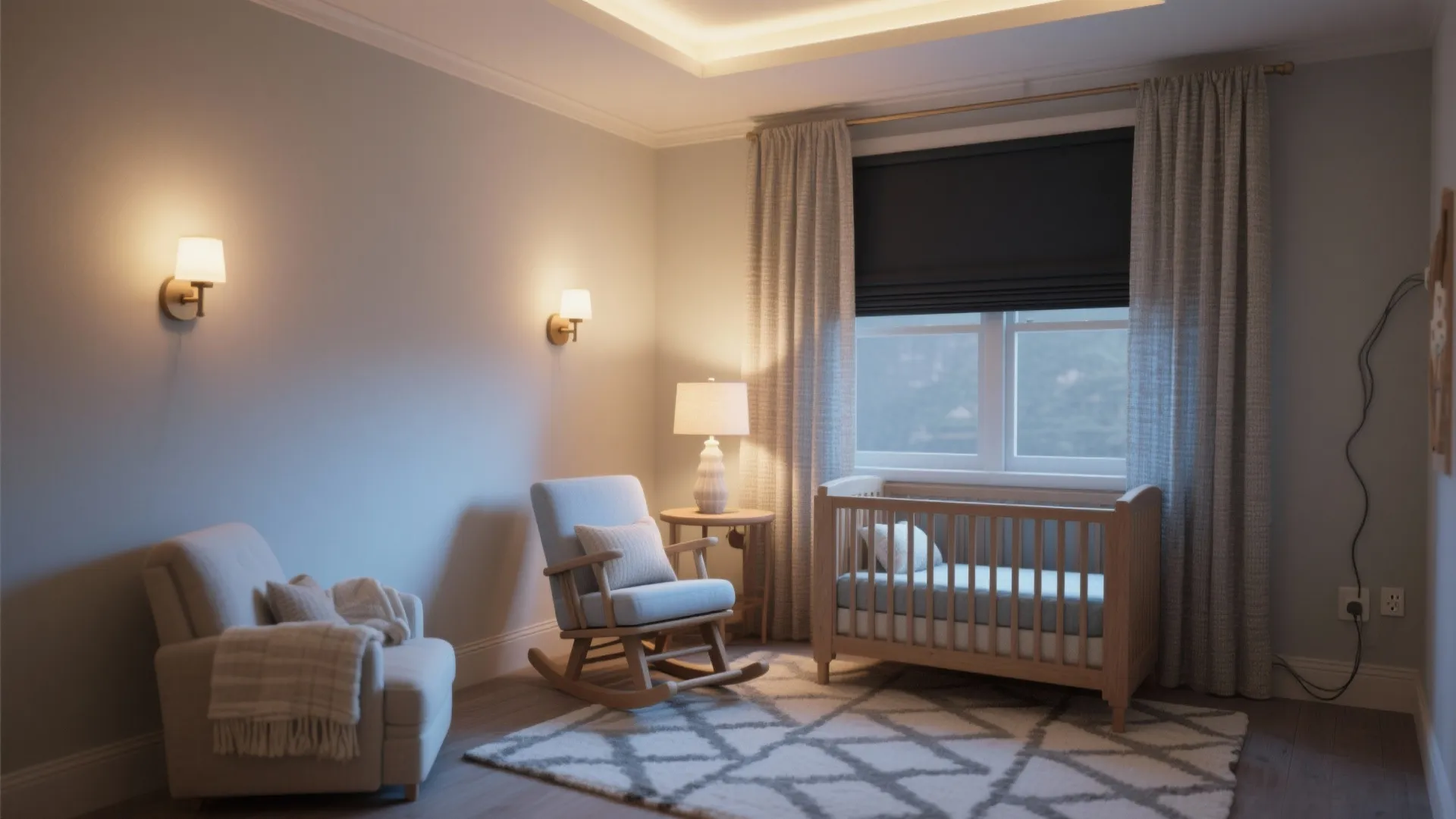 Lighting Layers and Cozy Textiles