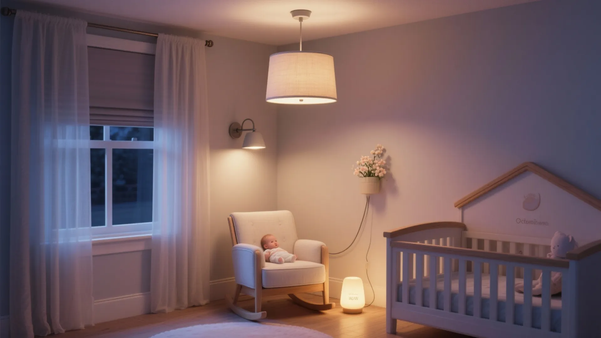 Gentle Lighting Layers for Day–Night Rhythms