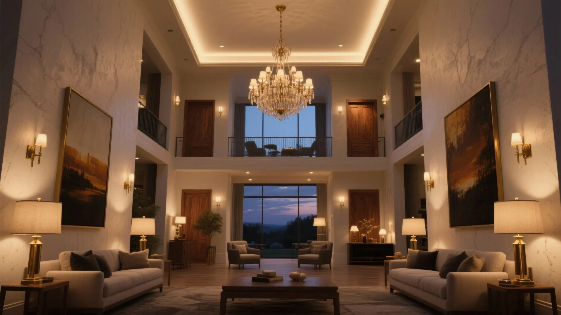 Lighting a Grand Volume: Layers, Dimmers, Drama