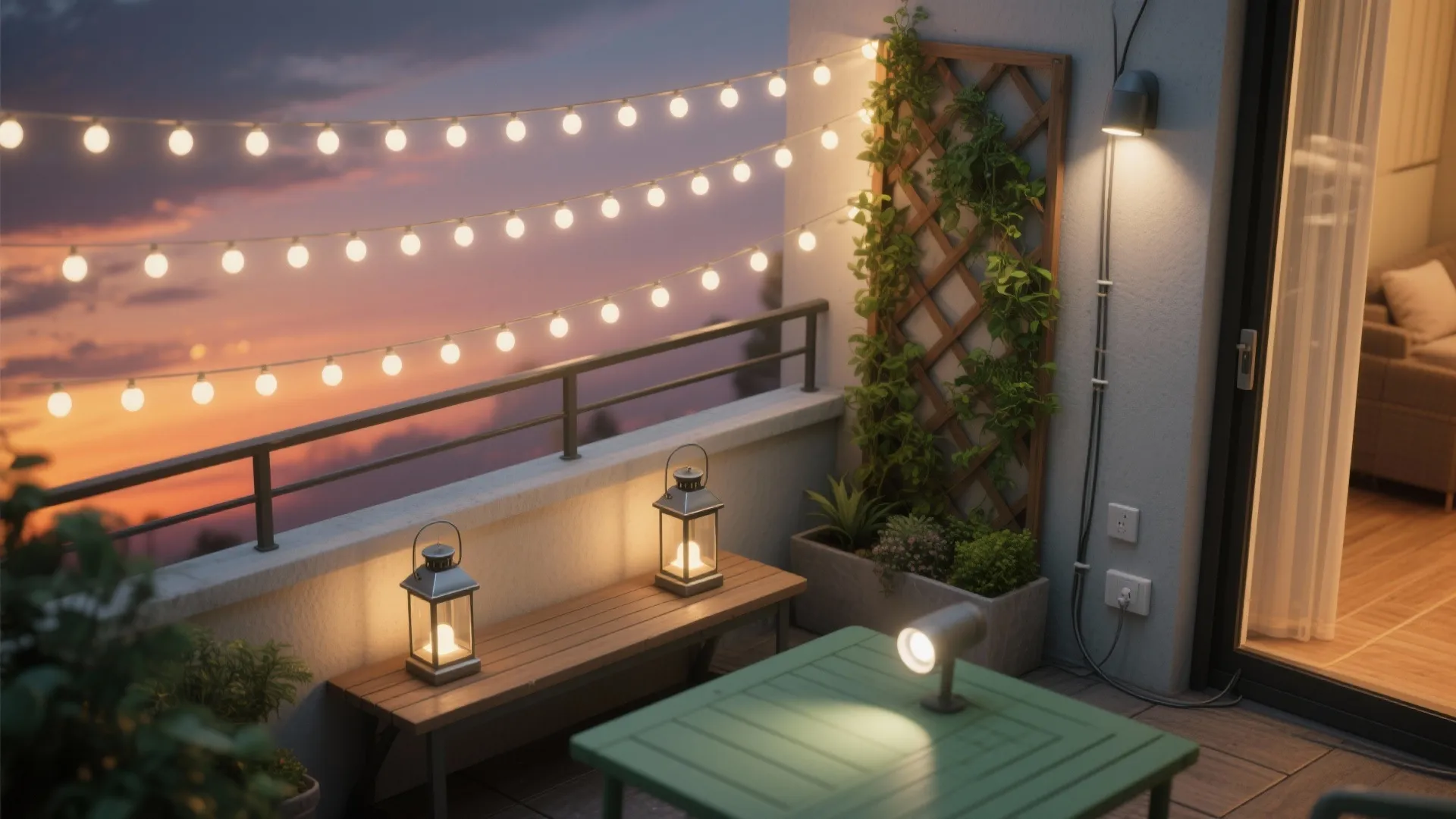 Layered Lighting for Evening Magic