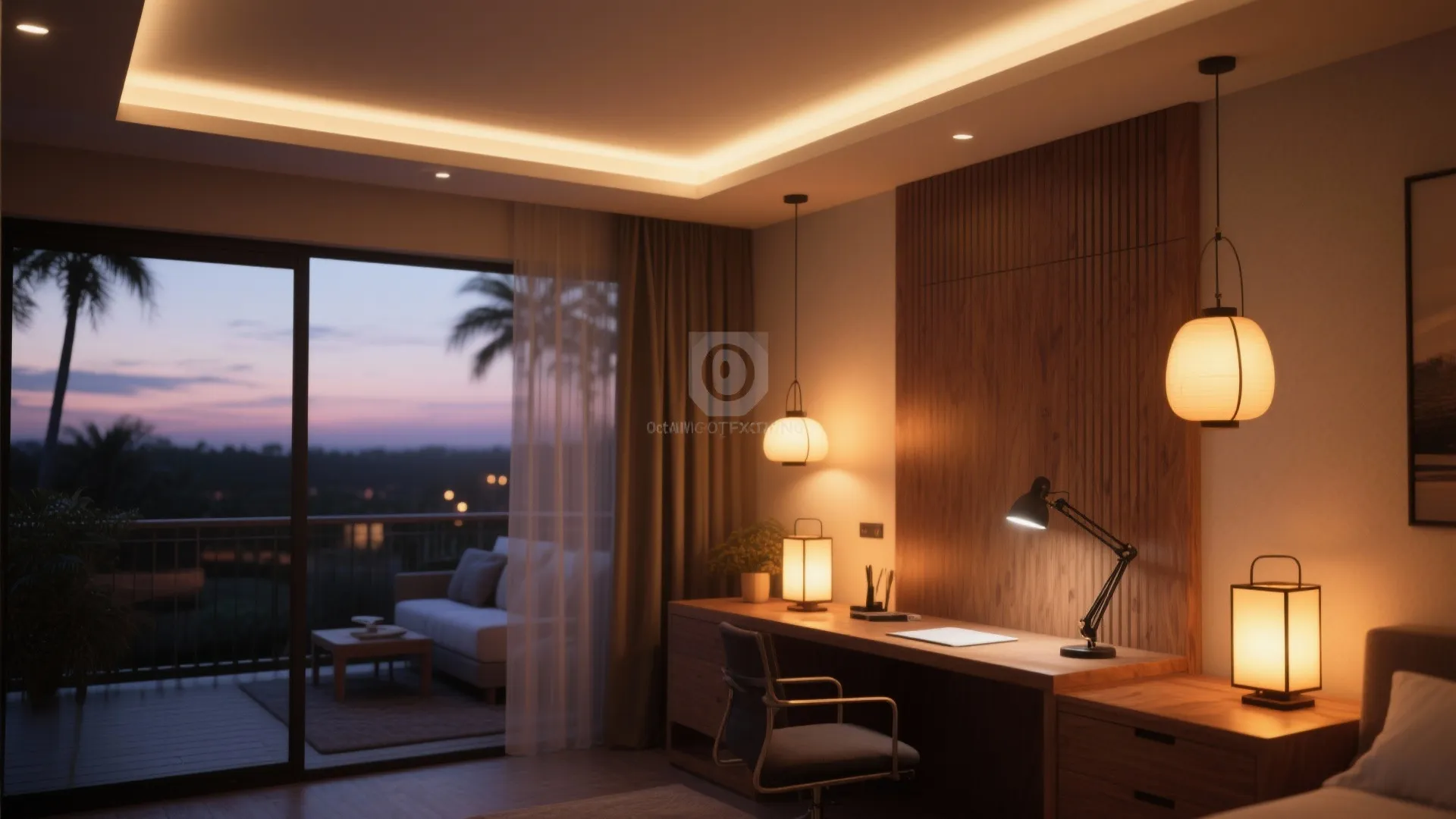 5. Lighting layers for mood and function