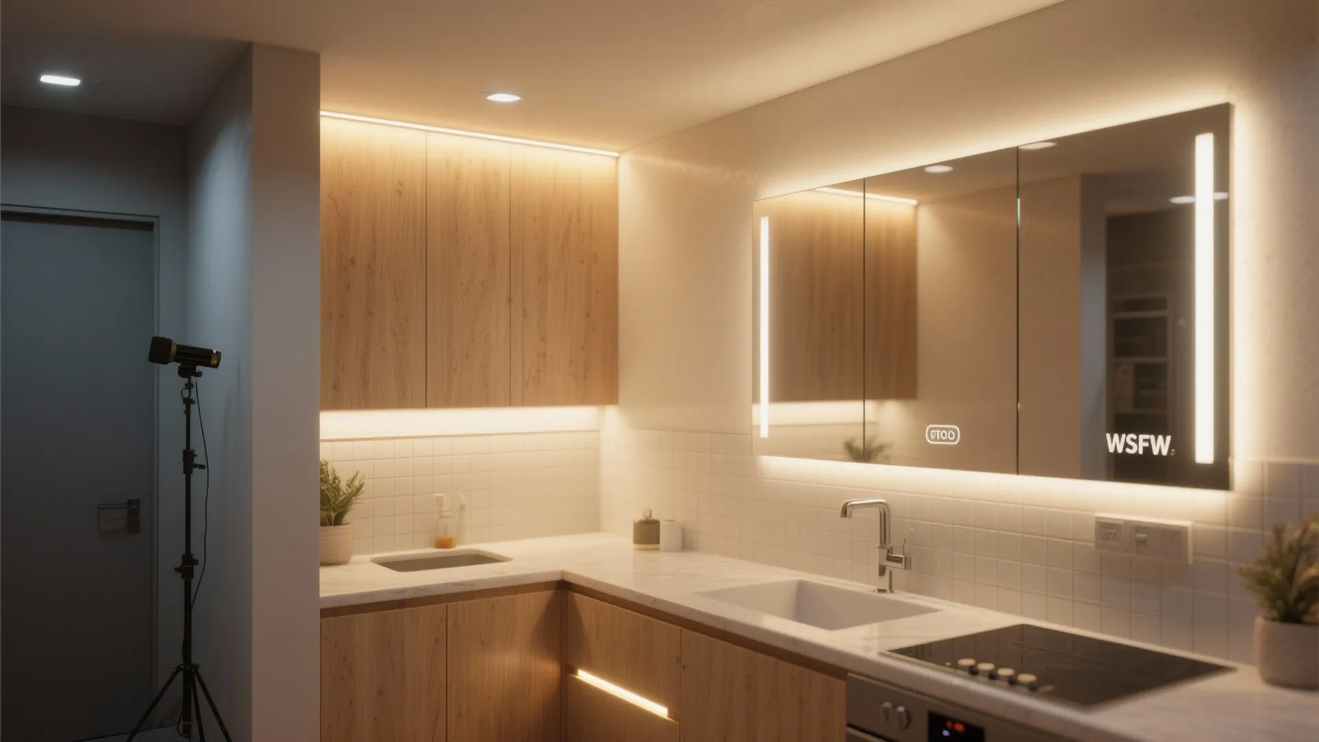 5. Lighting layers to expand perception