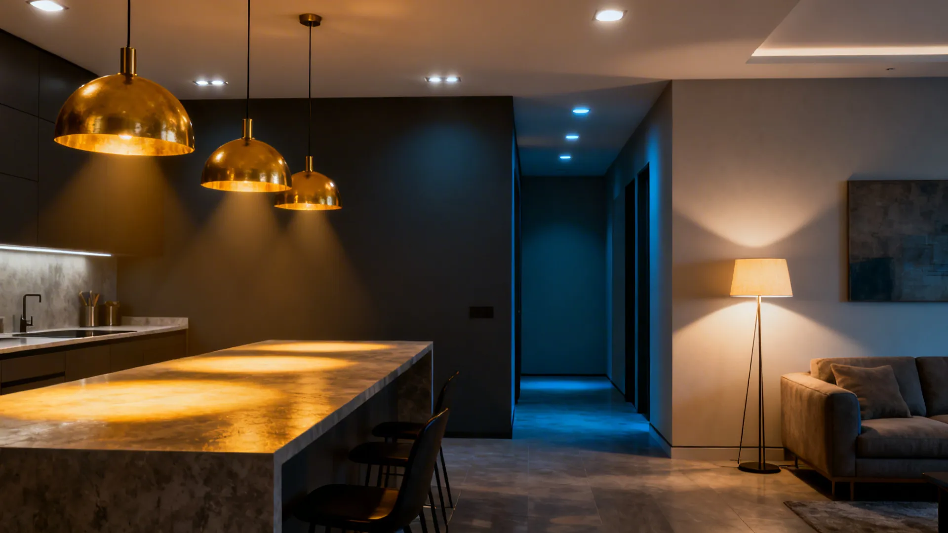 4. Lighting layers to define moods