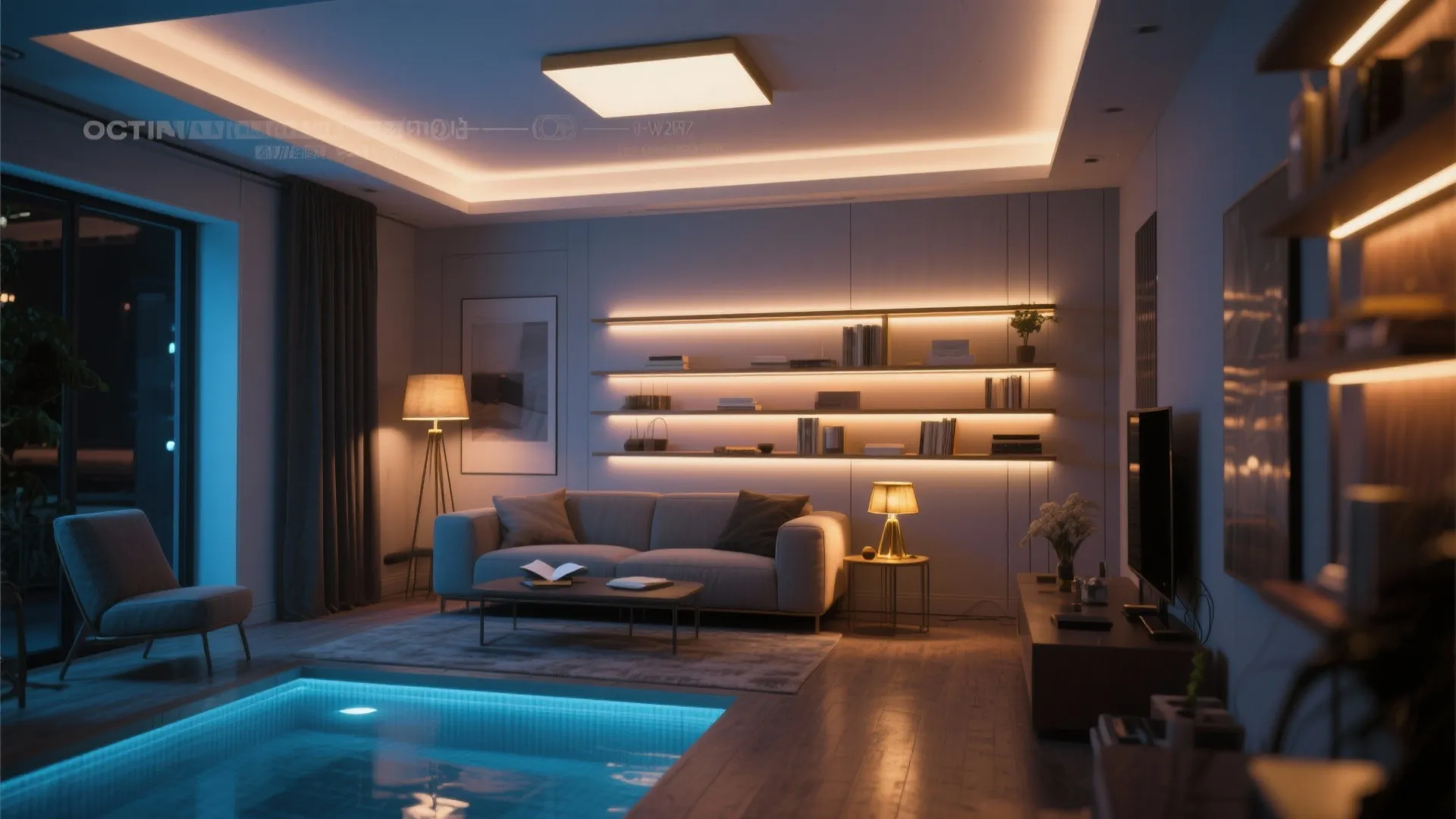 4. Smart lighting layers for depth