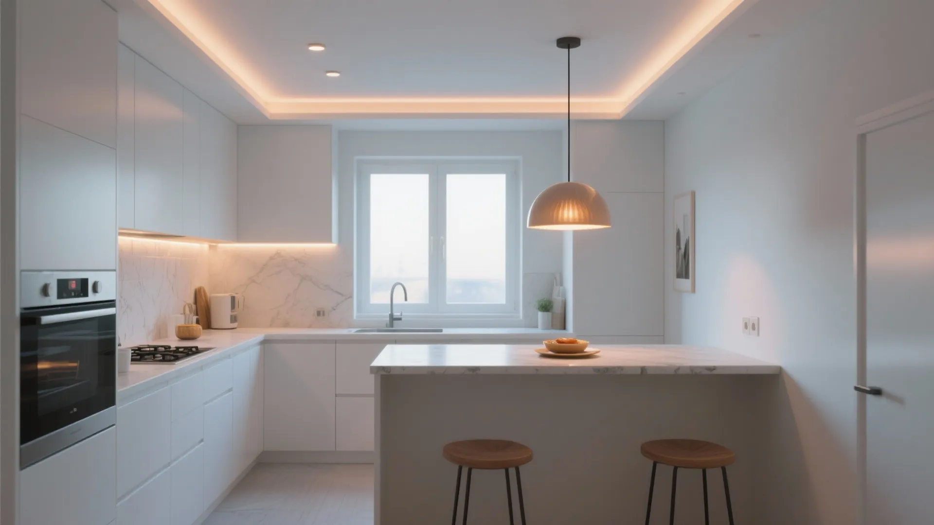 4. Use lighting layers to sculpt the space