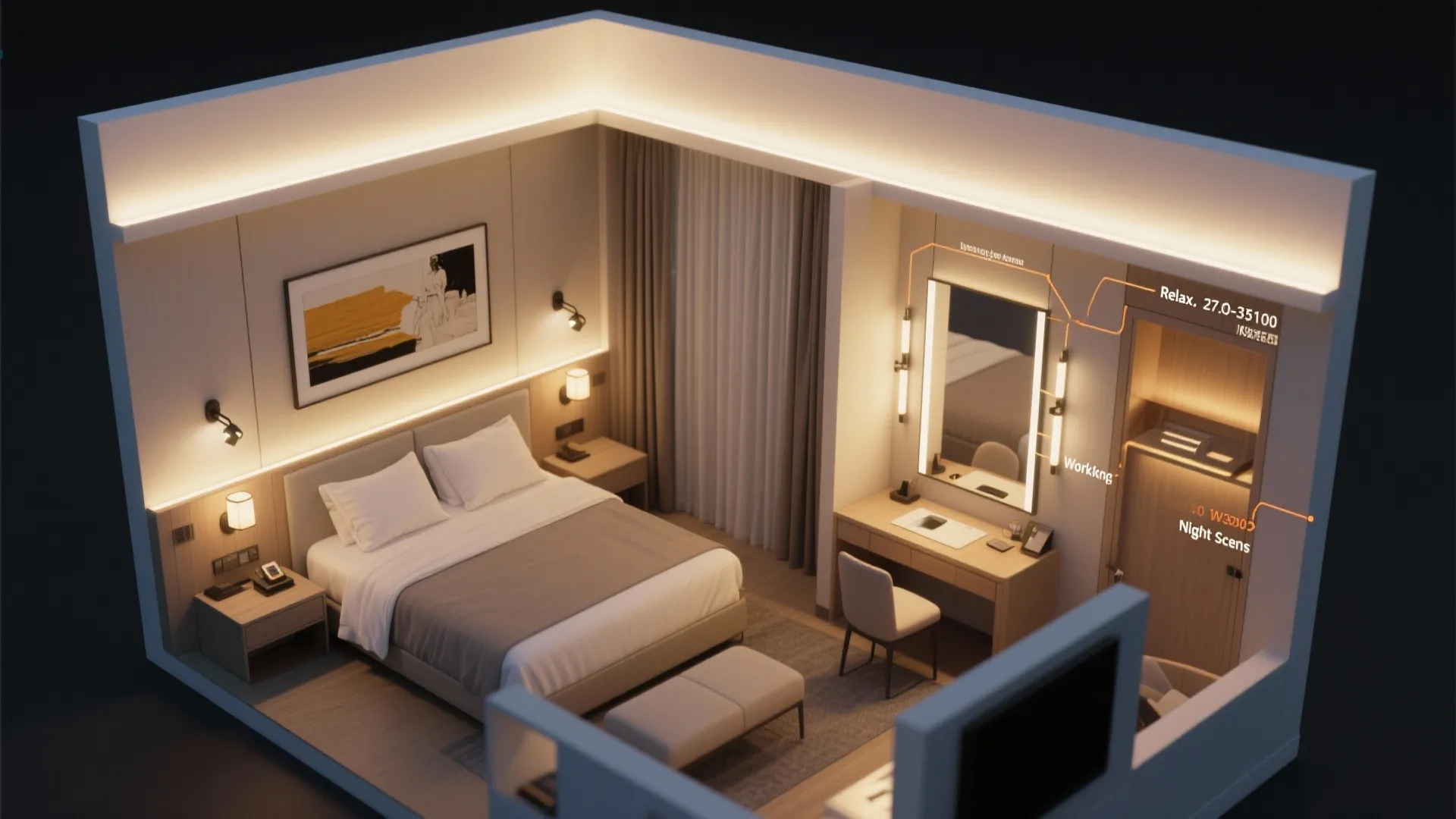 Integrated Lighting Layers