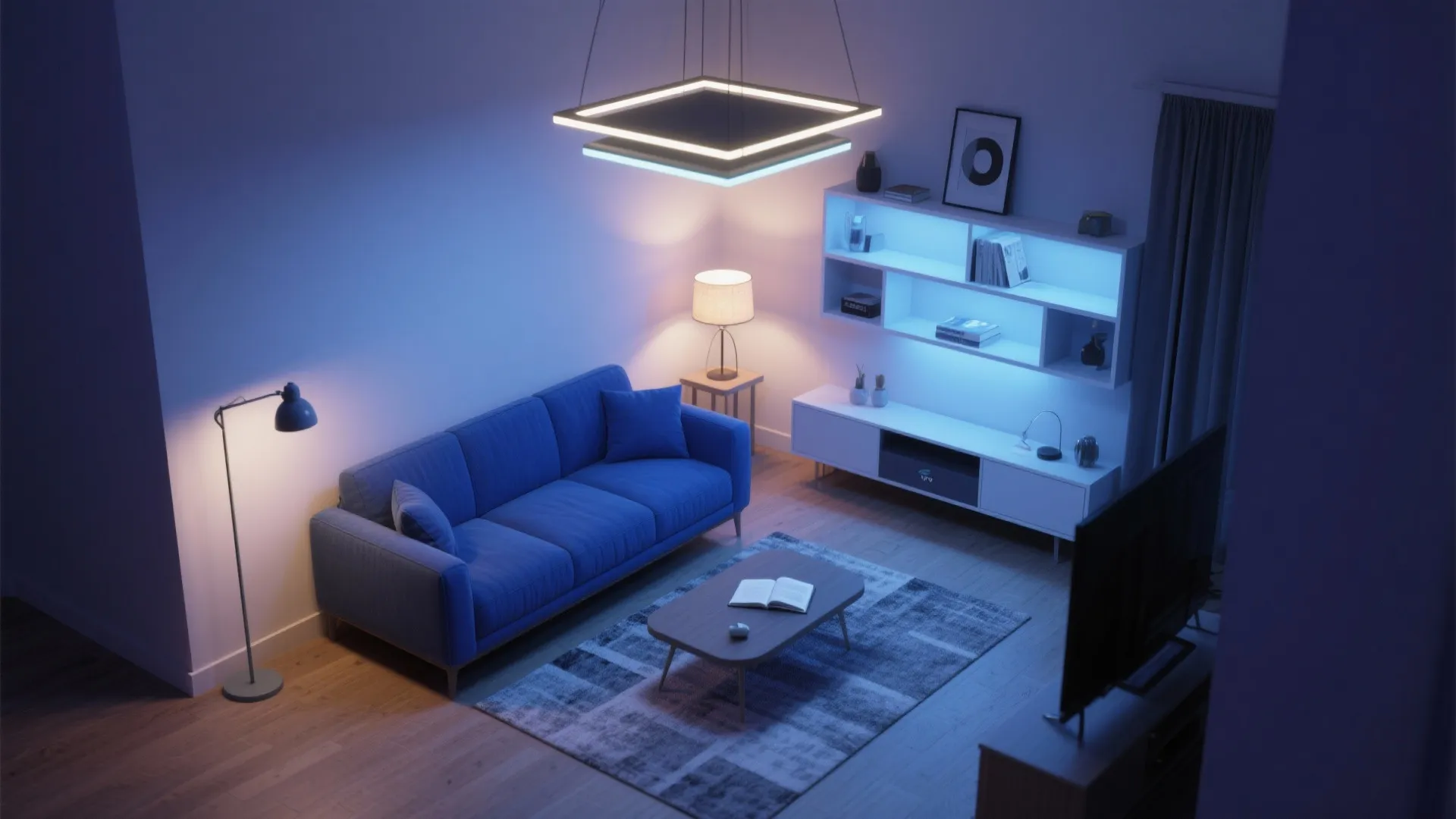 5. Balance light with layered lighting