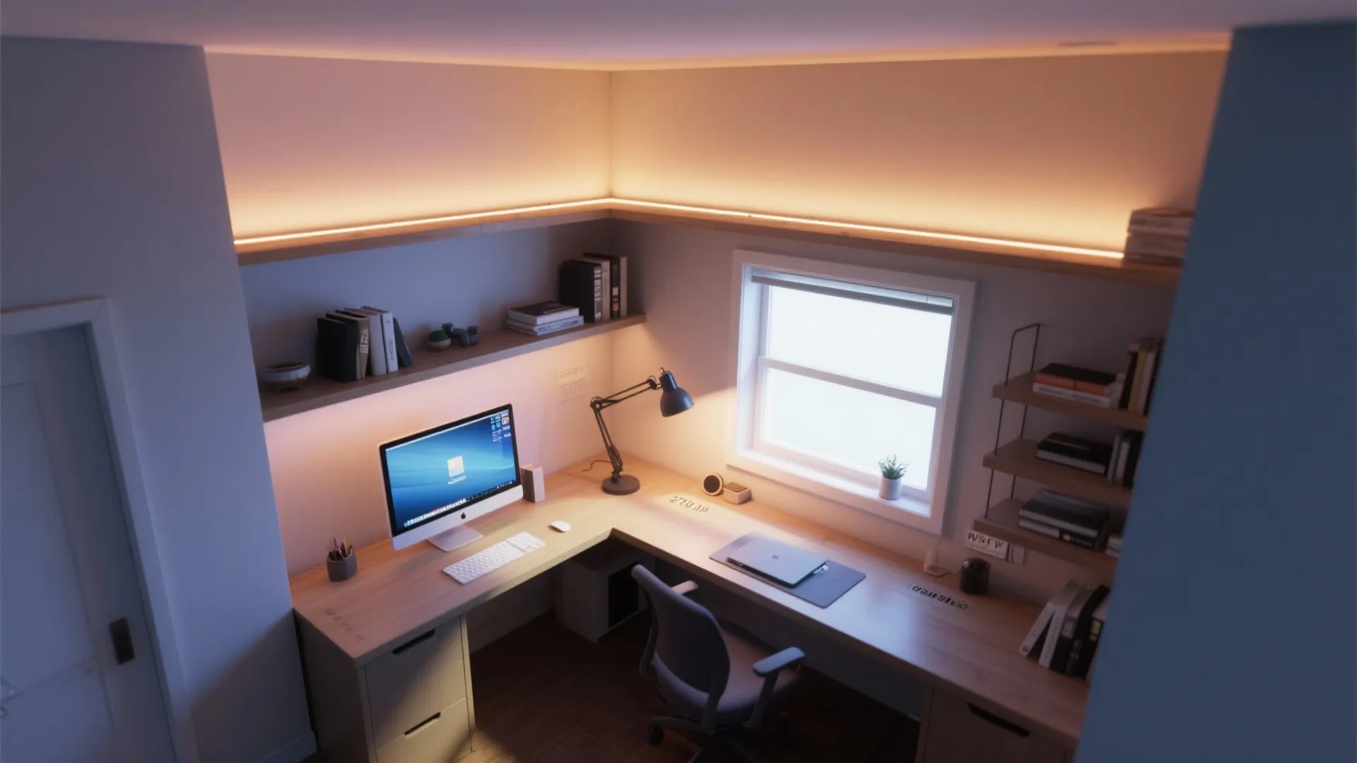 Precision Lighting Layers for Focus and Calm