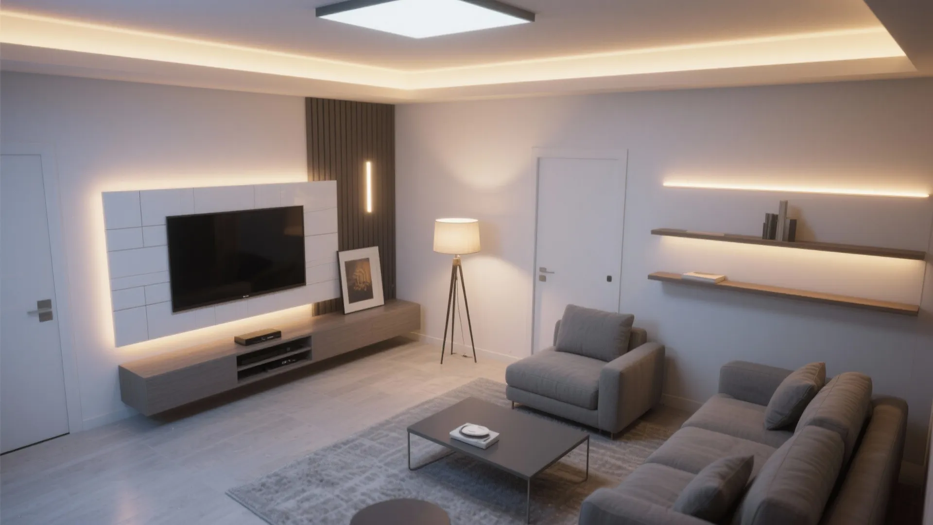 Soft Lighting Layers: Ambient, Task, and Glow