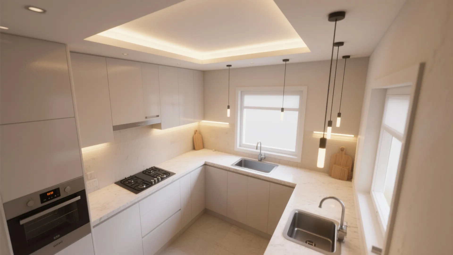 5. Smart Lighting Layers and Slim Fixtures