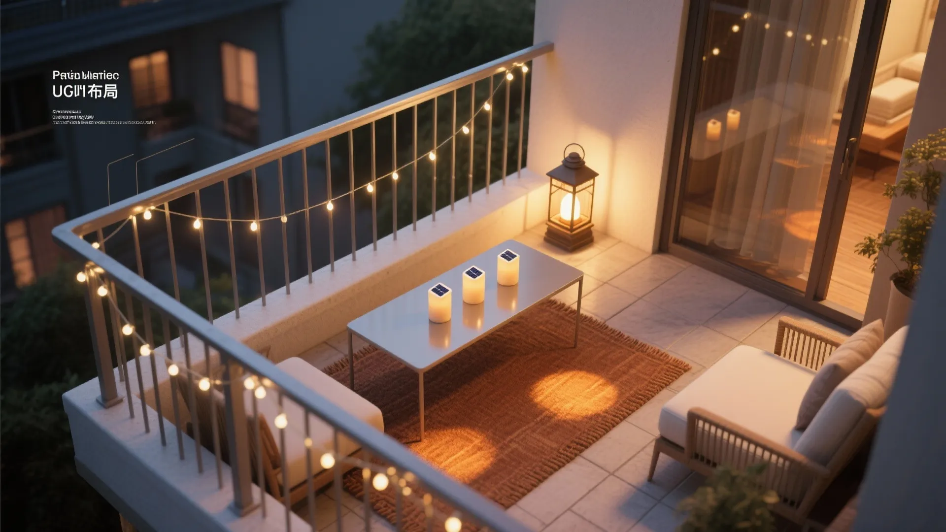 2) Warm Glow: Lanterns, String Lights, and Solar Candles