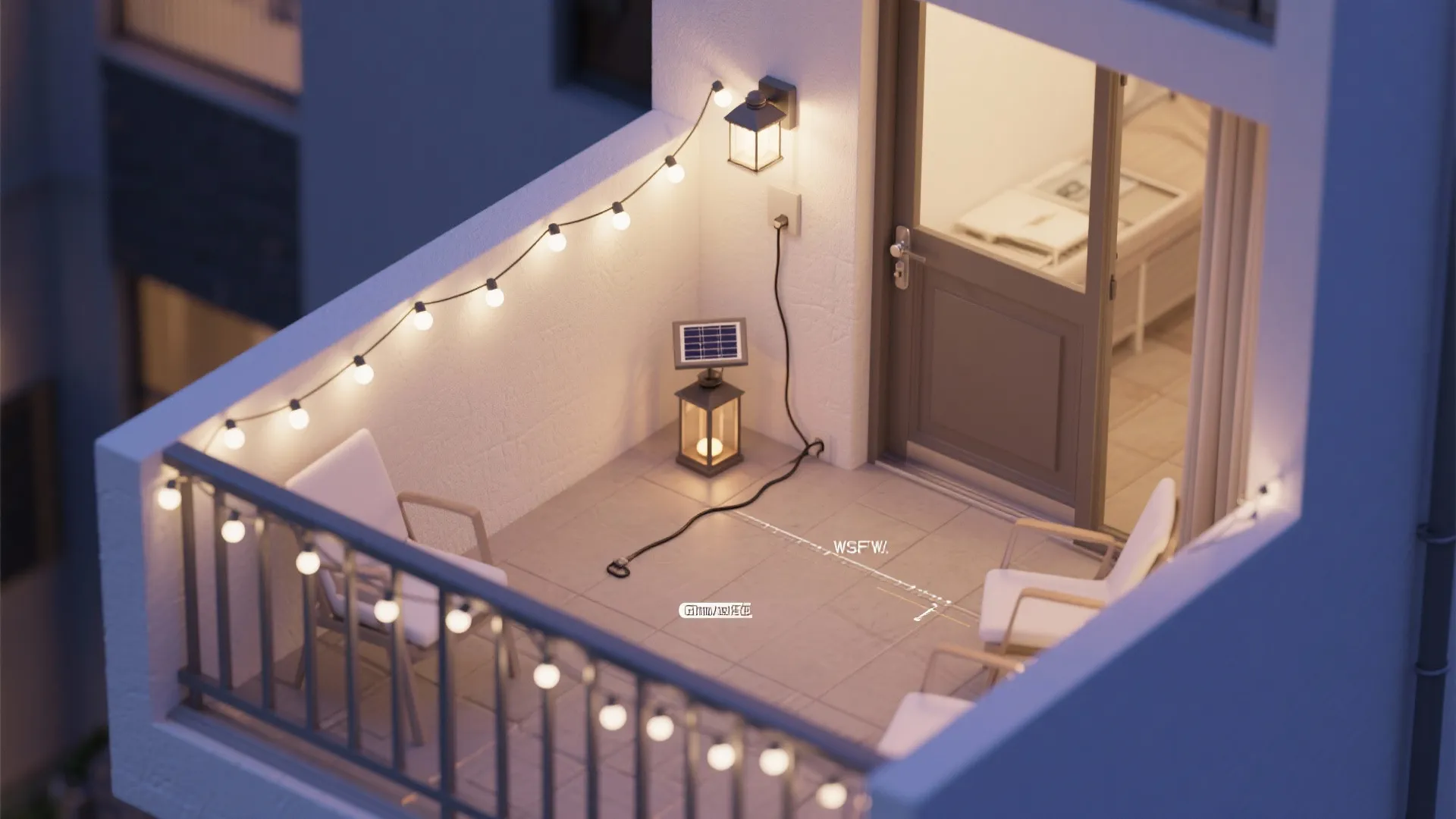 3) Layered lighting for mood and safety