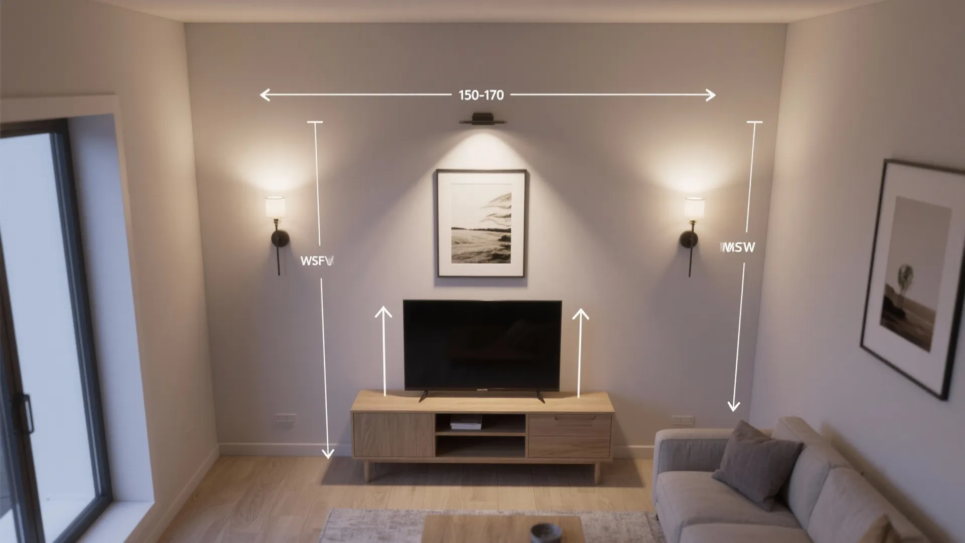 Layered Wall Lighting to Sculpt Space