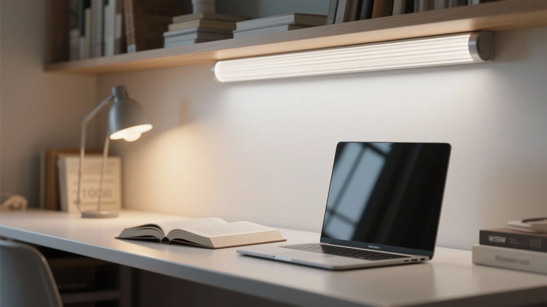 Layered, glare-free lighting plan