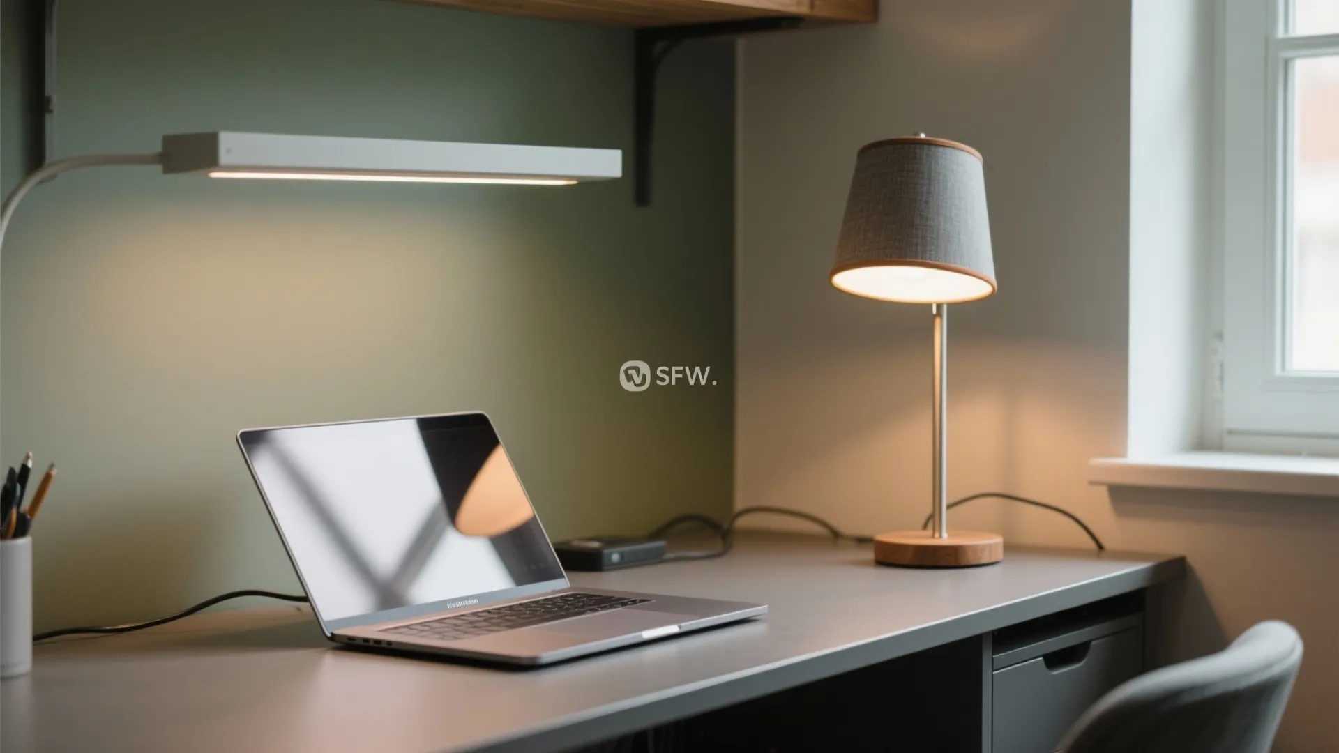 Daylight and layered task lighting