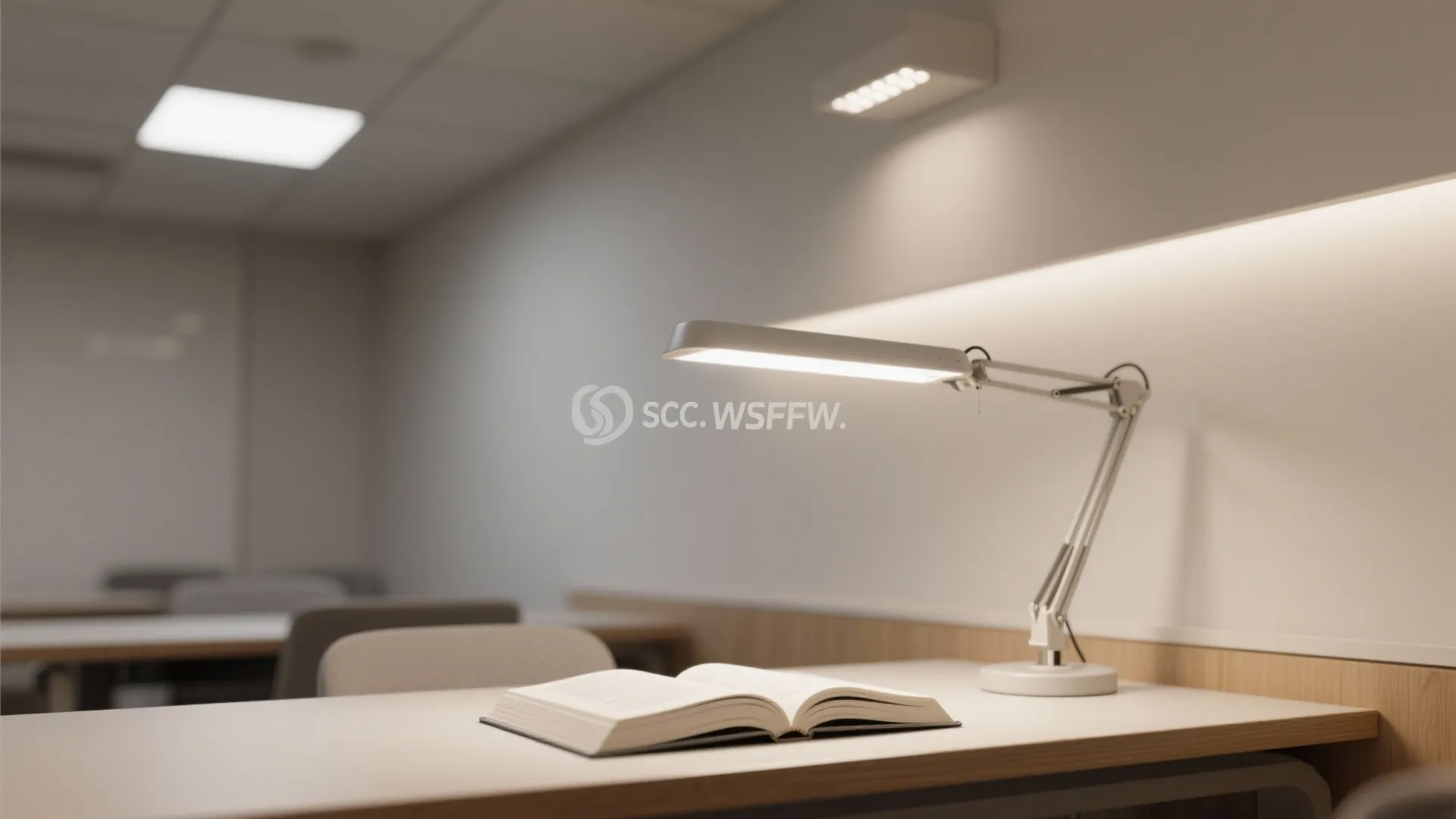 Layered lighting that respects focus and circadian rhythm