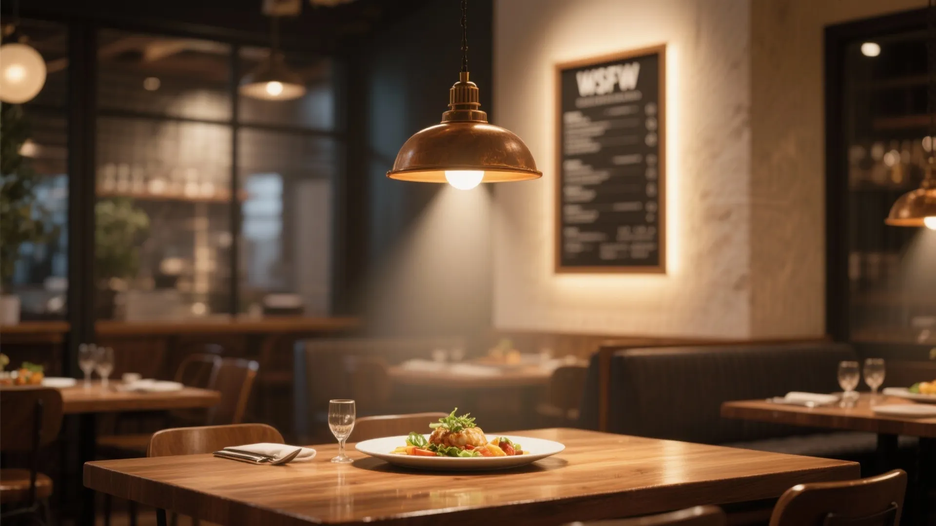 Ambient Lighting Layers With Accent POP