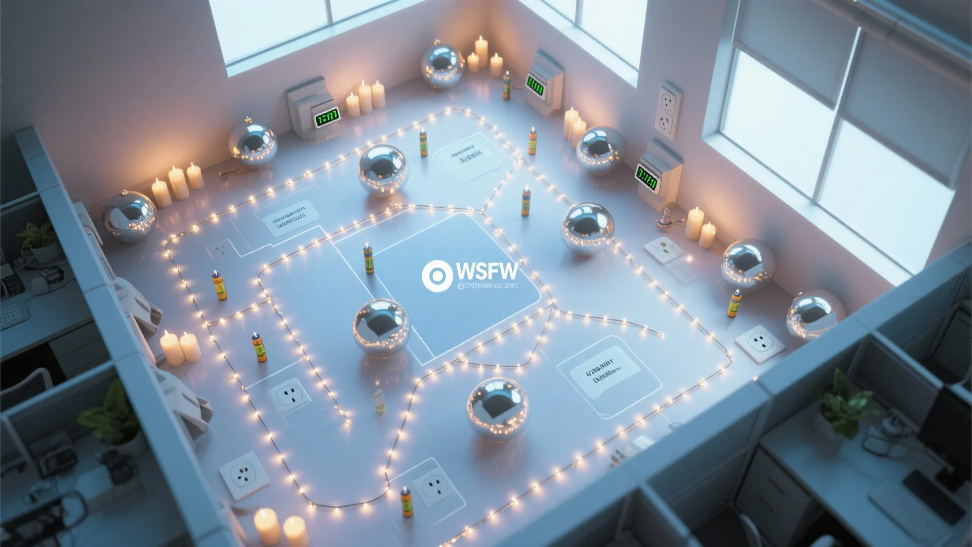 3. Layered Lighting and Reflective Tricks