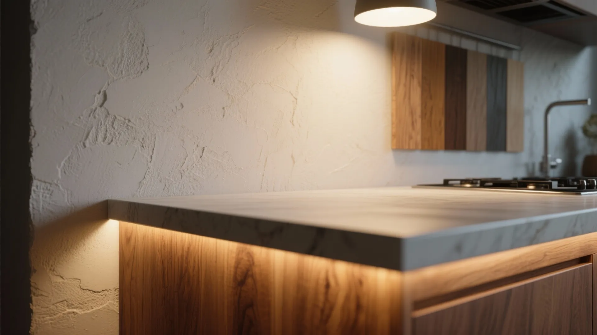 5. Layered lighting and material rhythm