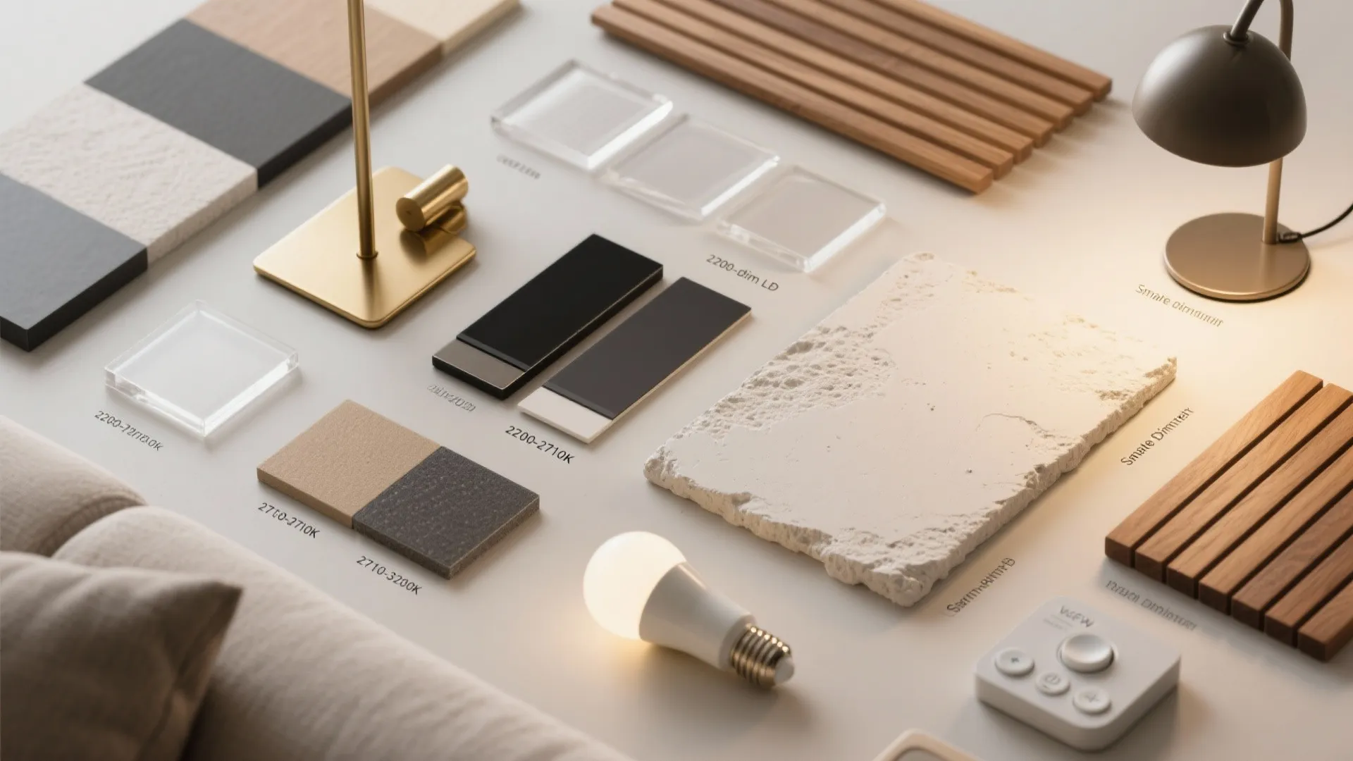 Layered lighting plan: sconces + ceiling + portable lamps