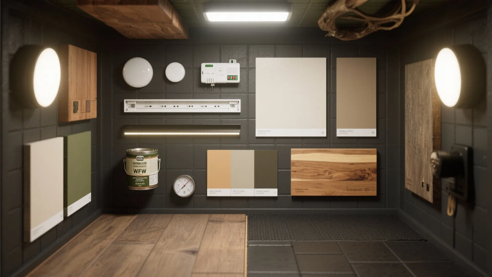 Bright, Durable Lighting and Low-VOC Surfaces