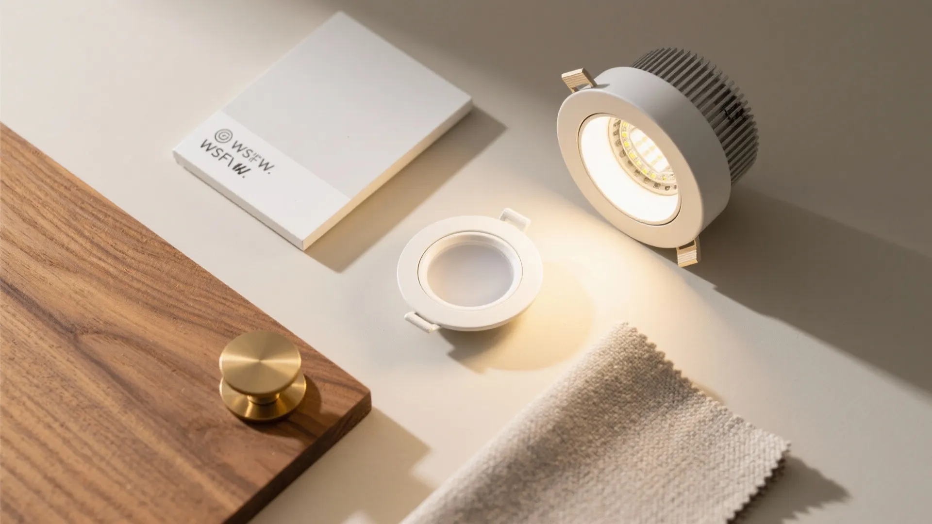 Layered Lighting with Dual Fans