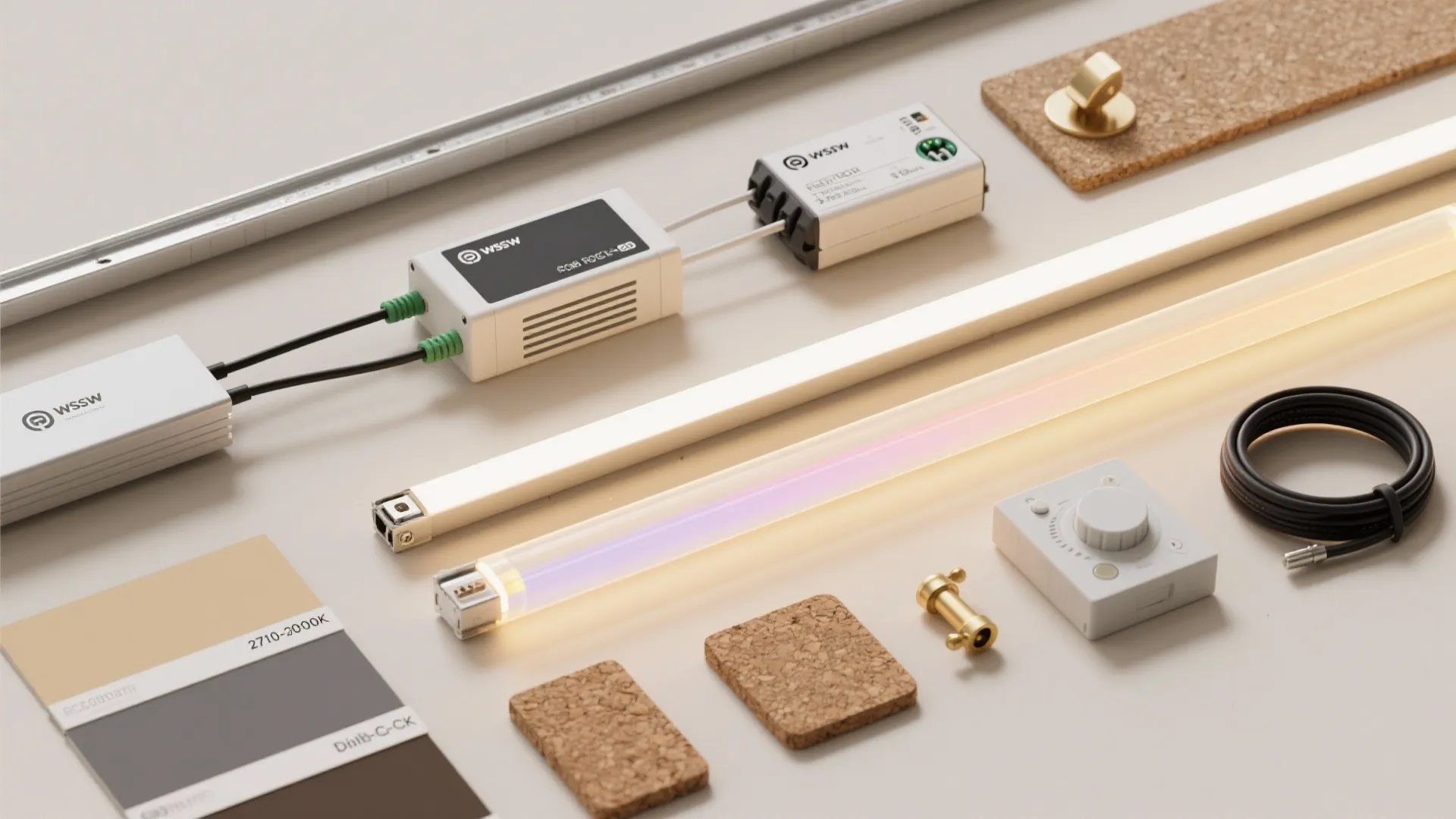 Smart RGB accents for playful galleries